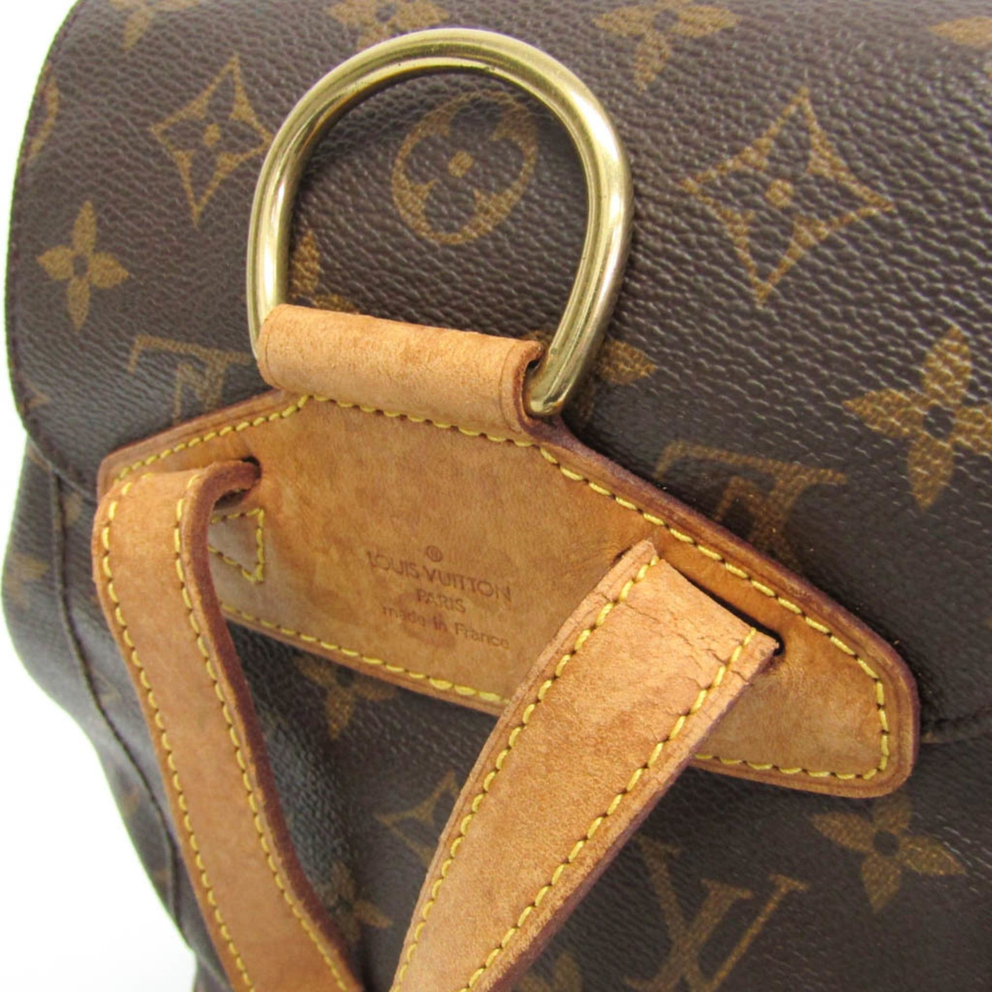 Louis Vuitton Louis Vuitton Monogram Montsouris MM M51136 Women's Backpack Brown Size ONE SIZE - 7 Thumbnail