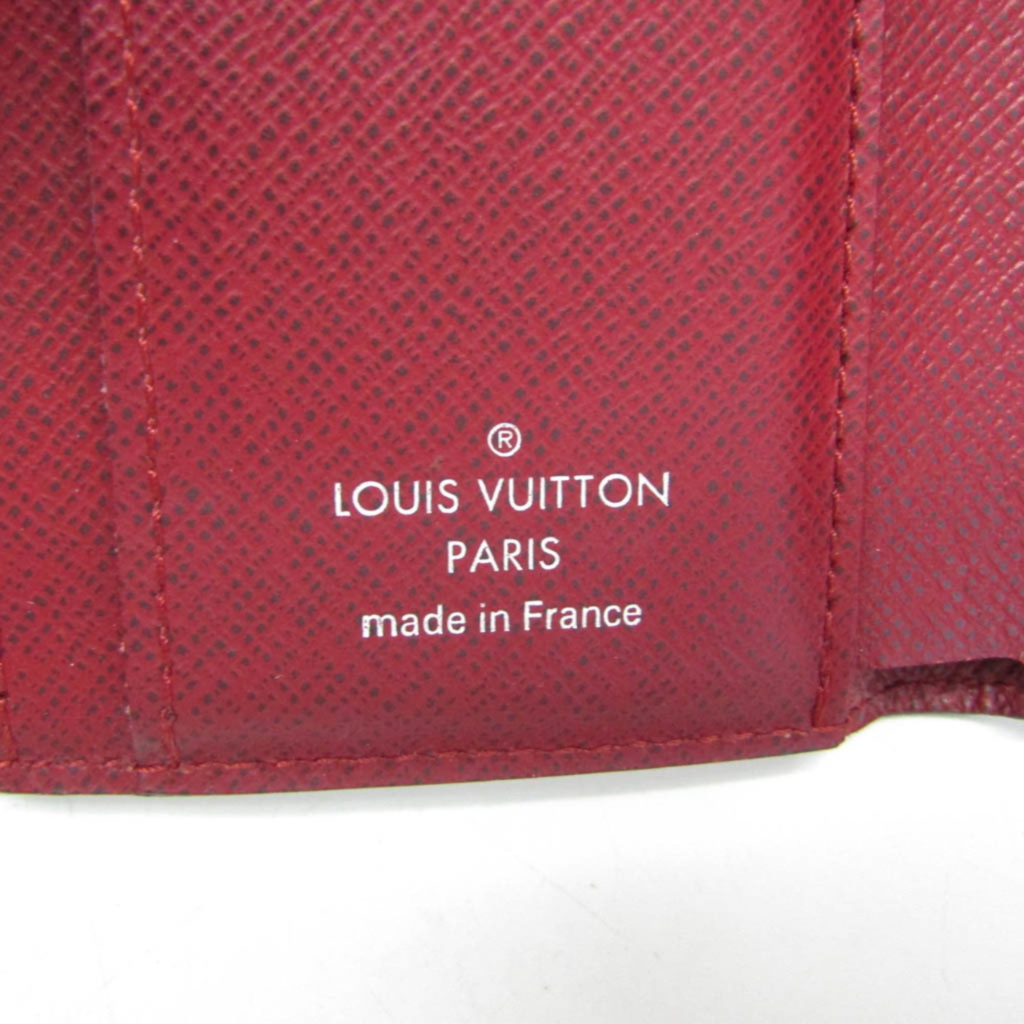 Louis Vuitton Louis Vuitton Epi Twist Compact Wallet M68607 Women's Epi Leather Wallet (tri-fold) Wine Size ONE SIZE - 14 Thumbnail
