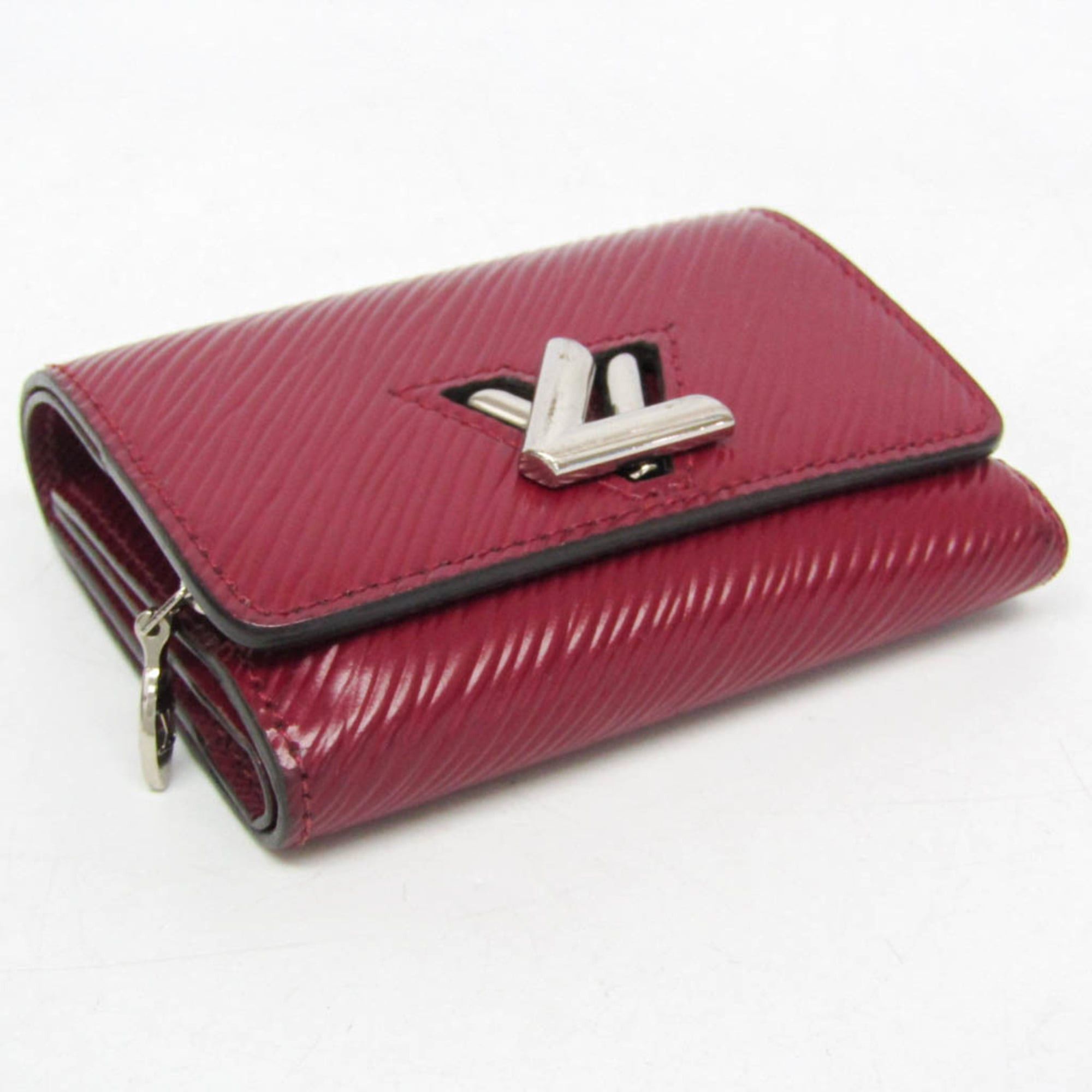 Louis Vuitton Louis Vuitton Epi Twist Compact Wallet M68607 Women's Epi Leather Wallet (tri-fold) Wine Size ONE SIZE - 7 Thumbnail