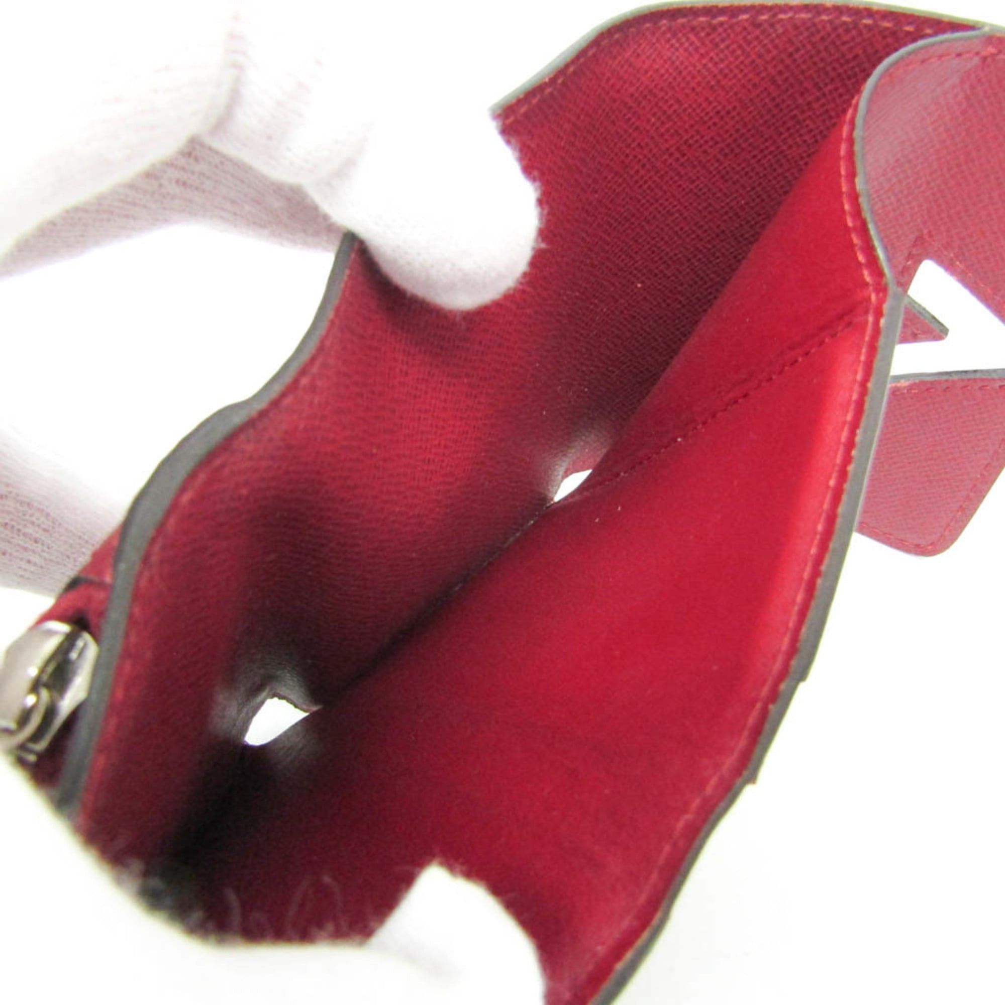 Louis Vuitton Louis Vuitton Epi Twist Compact Wallet M68607 Women's Epi Leather Wallet (tri-fold) Wine Size ONE SIZE - 11 Thumbnail