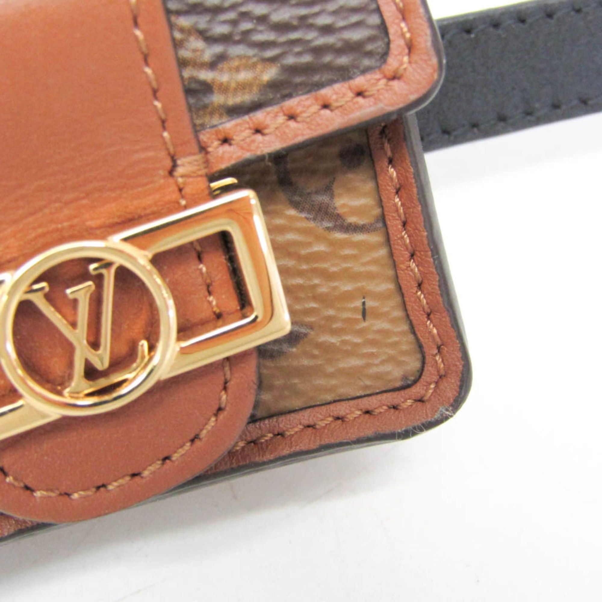 Louis Vuitton Louis Vuitton Monogram Brasslet Party Dauphine M6786A Men,Women Pouch Brown,Light Brown Size ONE SIZE - 7 Thumbnail