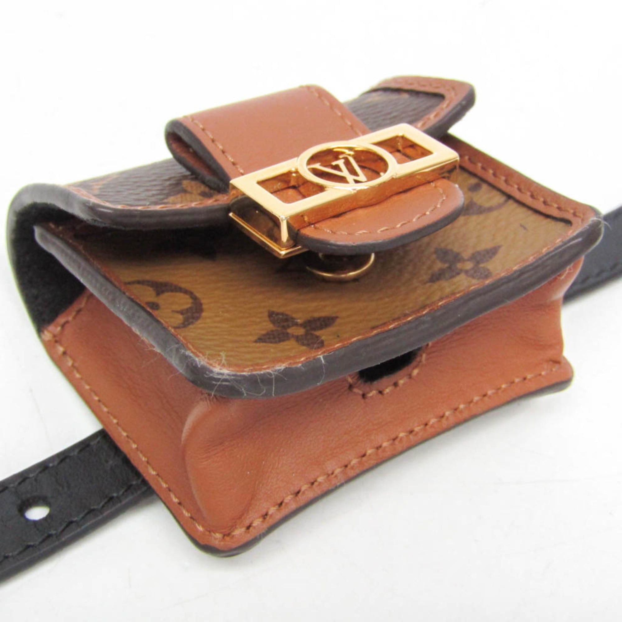 Louis Vuitton Louis Vuitton Monogram Brasslet Party Dauphine M6786A Men,Women Pouch Brown,Light Brown Size ONE SIZE - 6 Thumbnail