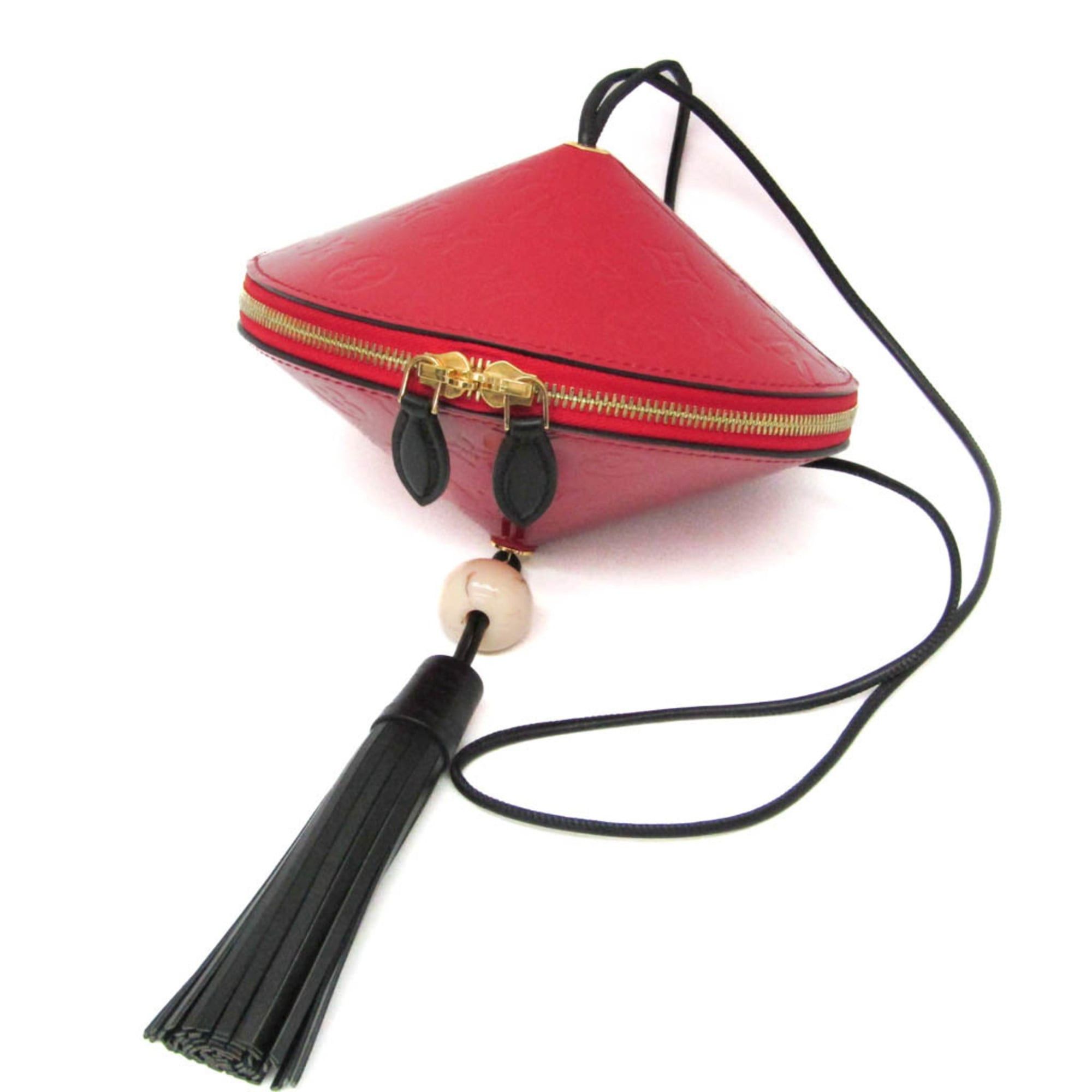 Louis Vuitton Louis Vuitton Vernis Tupi M54141 Women's Shoulder Bag Red Color Size ONE SIZE - 6 Thumbnail