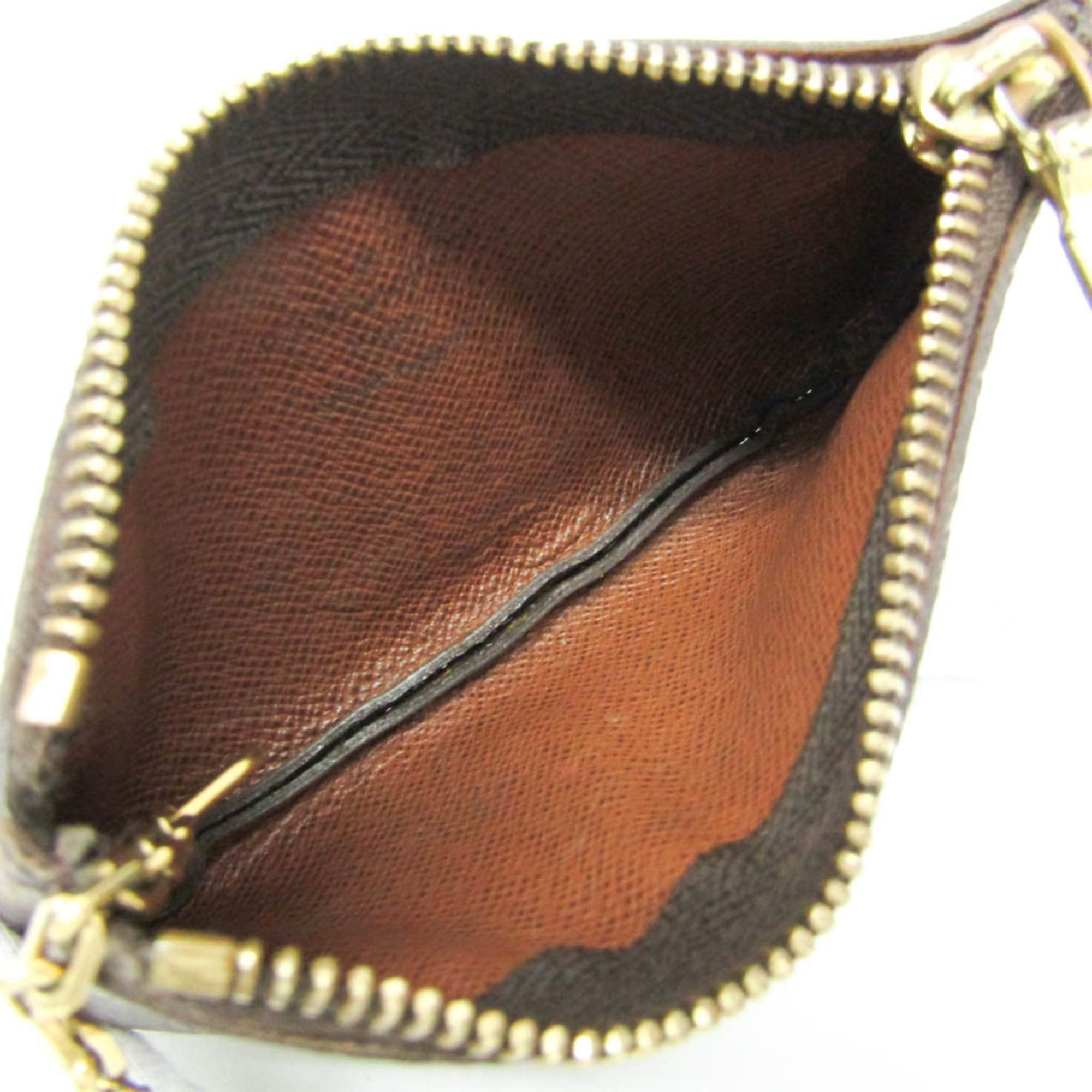 Louis Vuitton Louis Vuitton Monogram Key Pouch M62650 Men,Women Monogram Coin Purse/coin Case Brown Size ONE SIZE - 3 Thumbnail