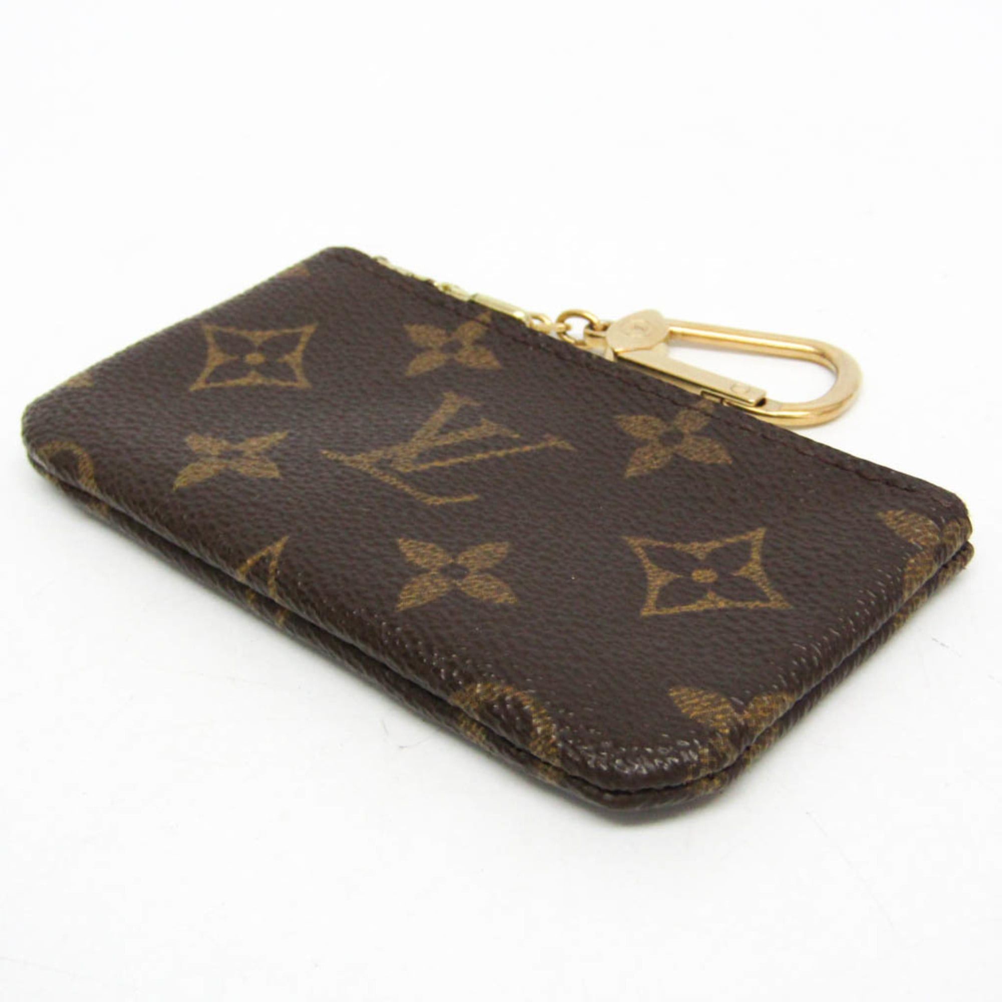 Louis Vuitton Louis Vuitton Monogram Key Pouch M62650 Men,Women Monogram Coin Purse/coin Case Brown Size ONE SIZE - 5 Thumbnail