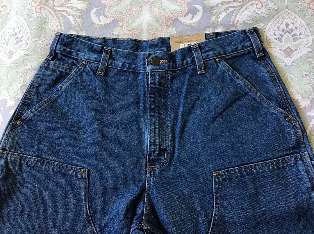Carhartt Carhartt B73 Double Knee Washed Jeans Size US 34 / EU 50 - 4 Thumbnail