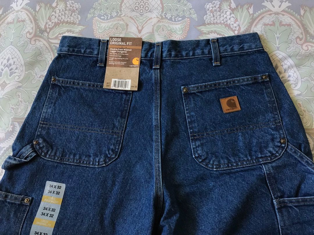 Carhartt Carhartt B73 Double Knee Washed Jeans Size US 34 / EU 50 - 5 Thumbnail