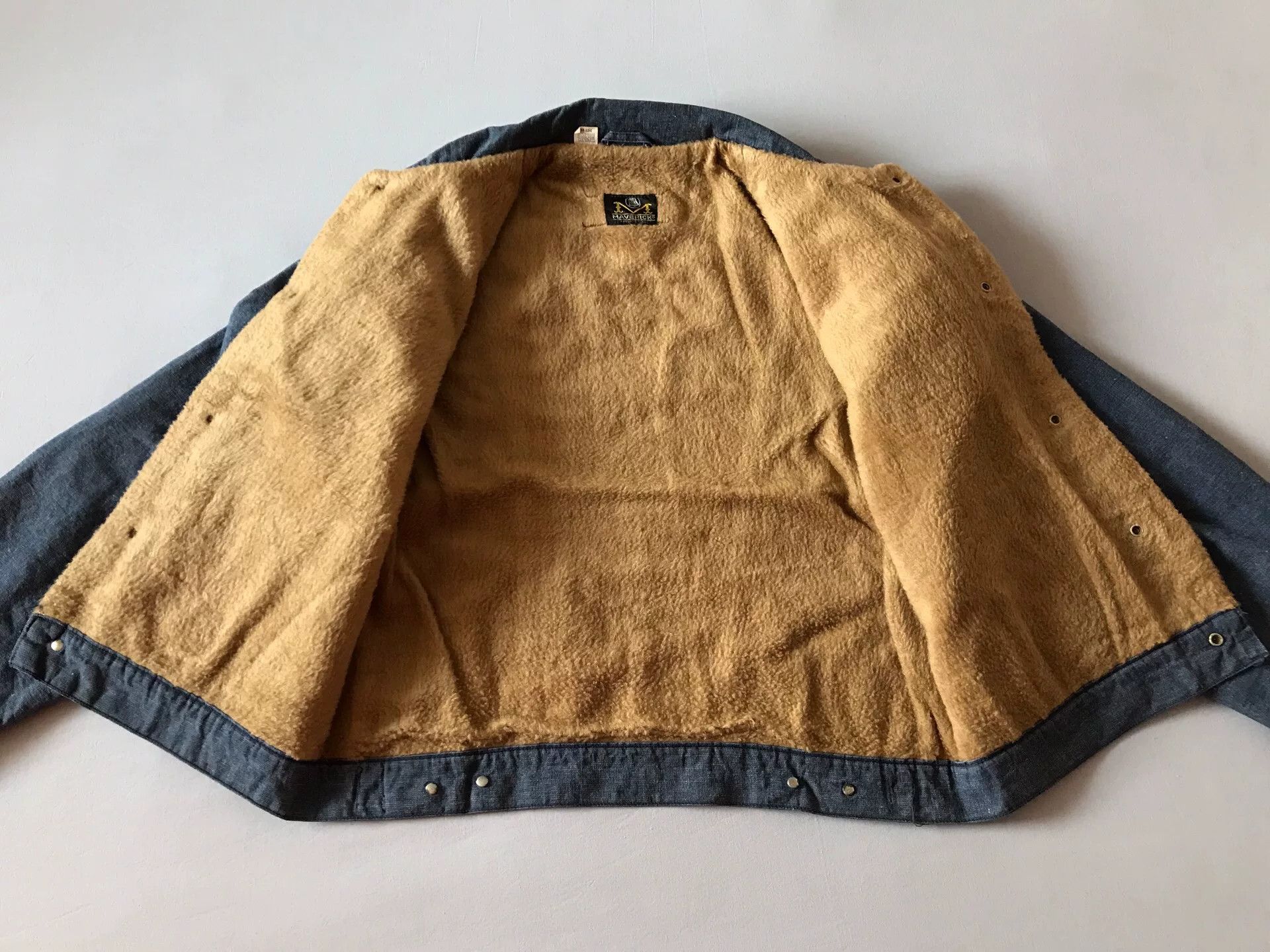 Wrangler 80s Blue Bell Maverick Sherpa Western Jacket Size US S / EU 44-46 / 1 - 3 Thumbnail