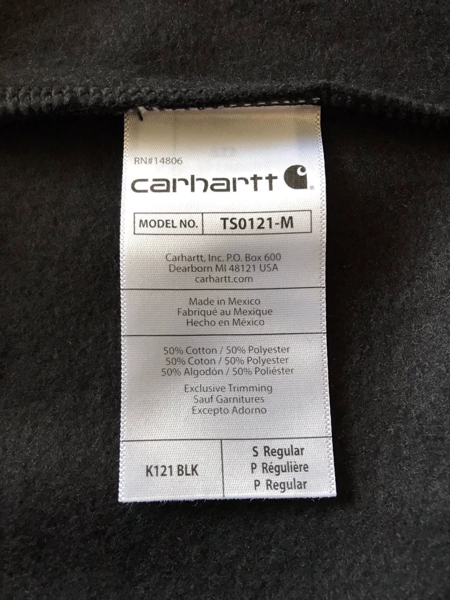 Carhartt Carhartt K121 Black Hoodie Size US S / EU 44-46 / 1 - 8 Thumbnail