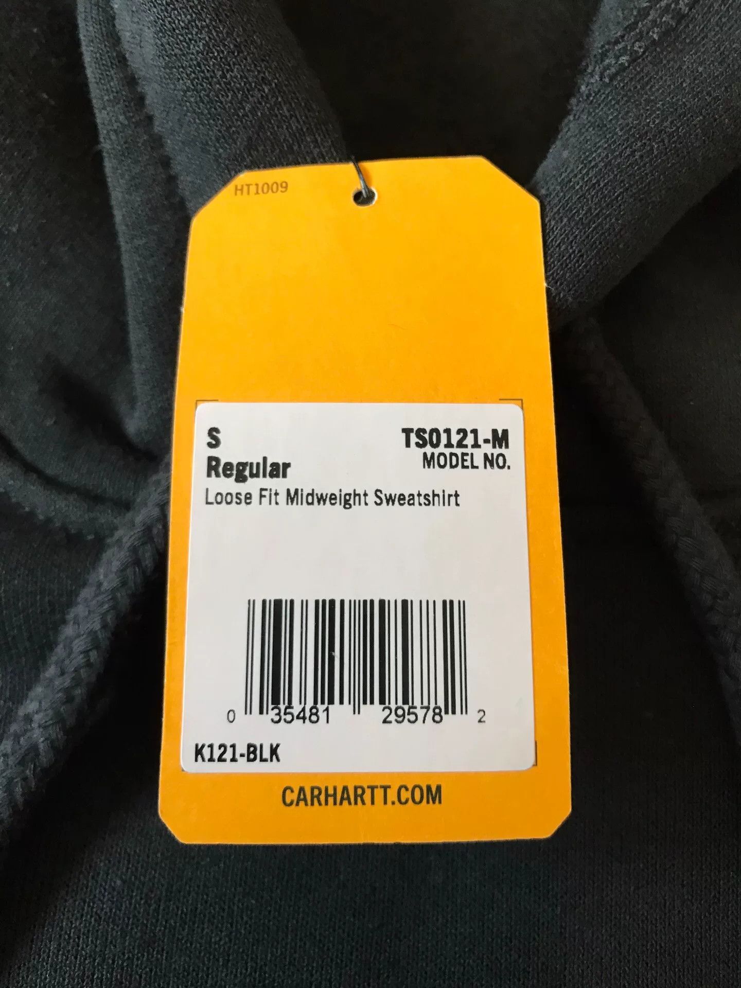 Carhartt Carhartt K121 Black Hoodie Size US S / EU 44-46 / 1 - 7 Thumbnail