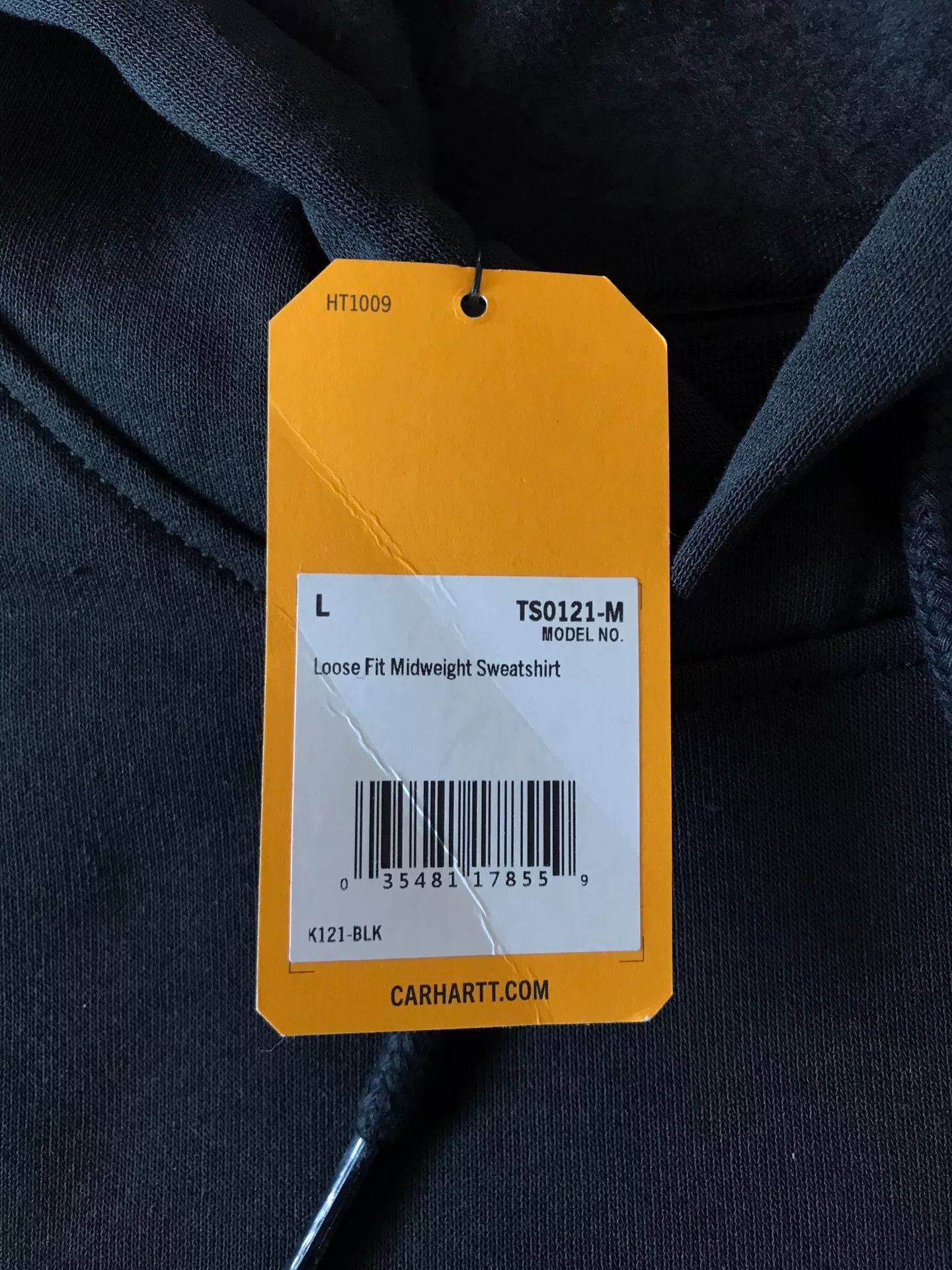Carhartt Carhartt K121 Black Hoodie Size US L / EU 52-54 / 3 - 7 Thumbnail