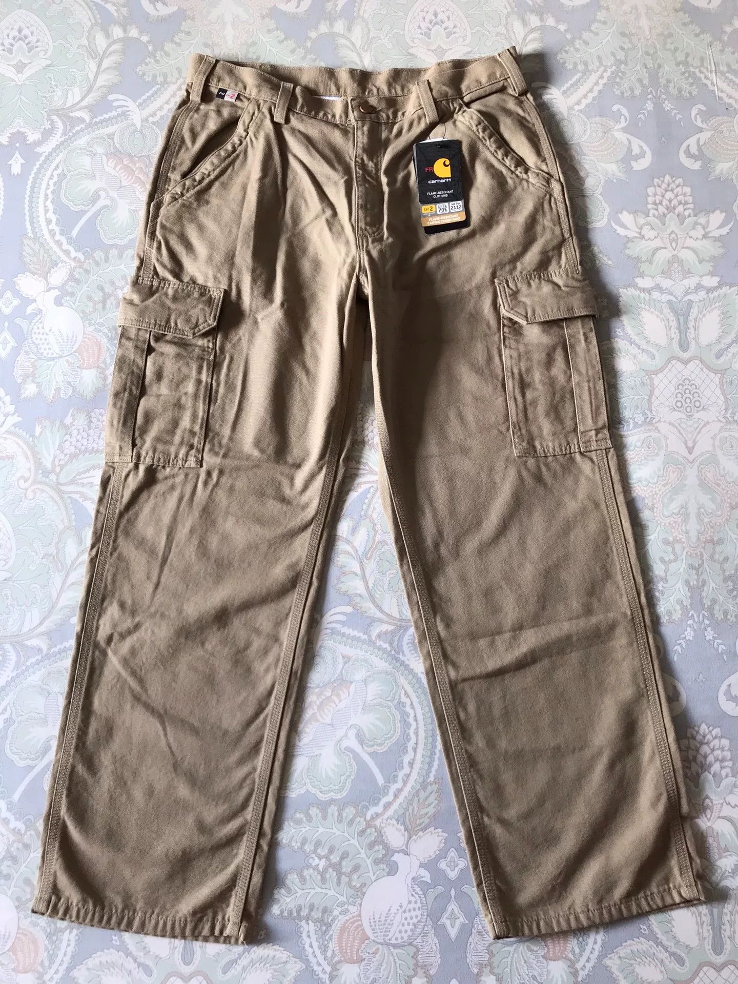 Carhartt Carhartt FRB240 GKH Cargo Work Pants Size US 36 / EU 52 - 2 Thumbnail