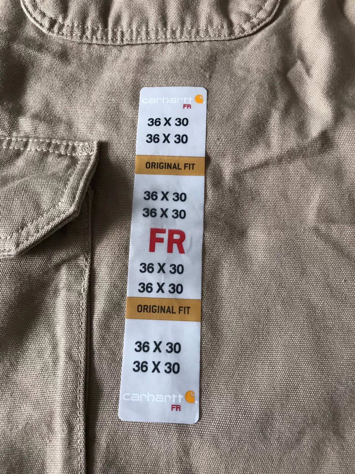Carhartt Carhartt FRB240 GKH Cargo Work Pants Size US 36 / EU 52 - 7 Thumbnail