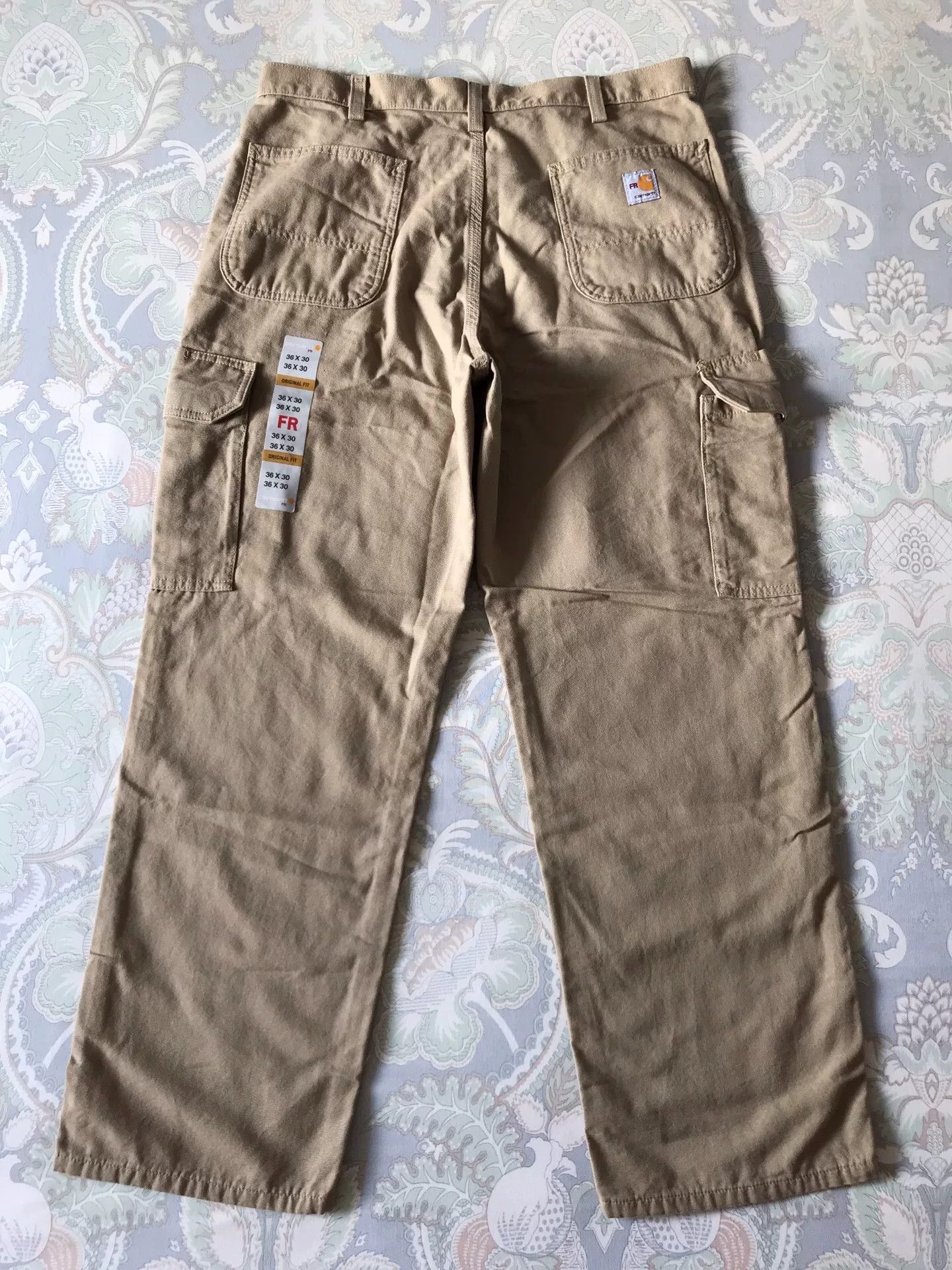 Carhartt Carhartt FRB240 GKH Cargo Work Pants Size US 36 / EU 52 - 3 Thumbnail