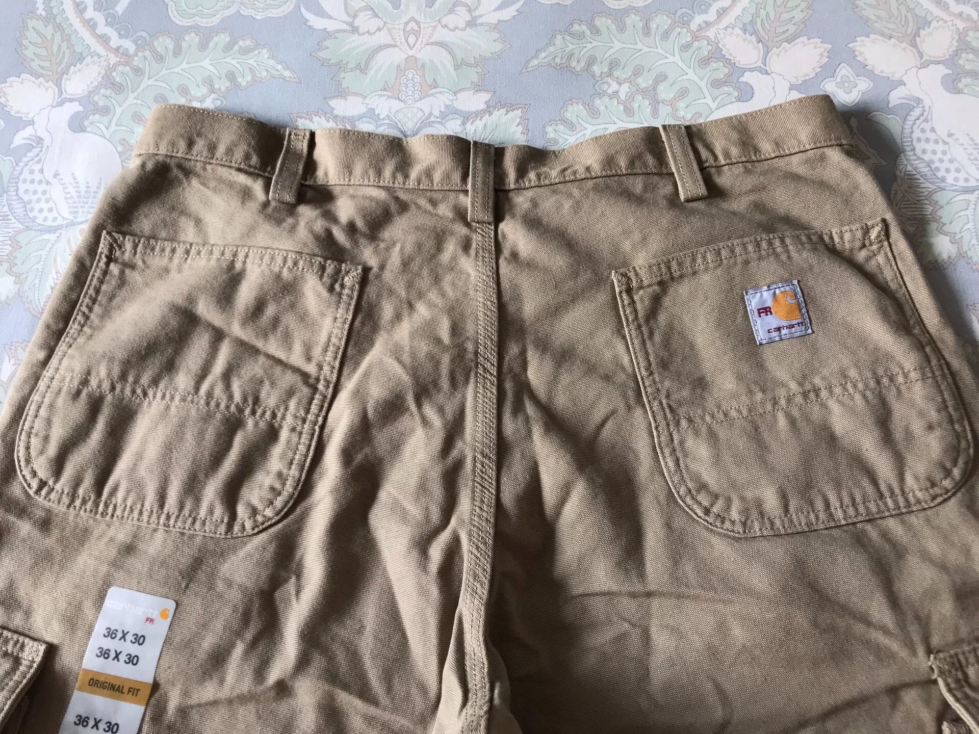 Carhartt Carhartt FRB240 GKH Cargo Work Pants Size US 36 / EU 52 - 5 Thumbnail