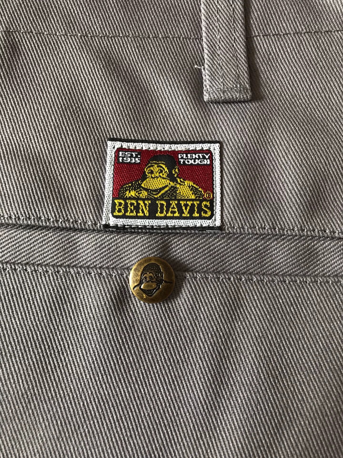Ben Davis Ben Davis Gray Chino Work Pants W36L30 Size US 36 / EU 52 - 6 Thumbnail