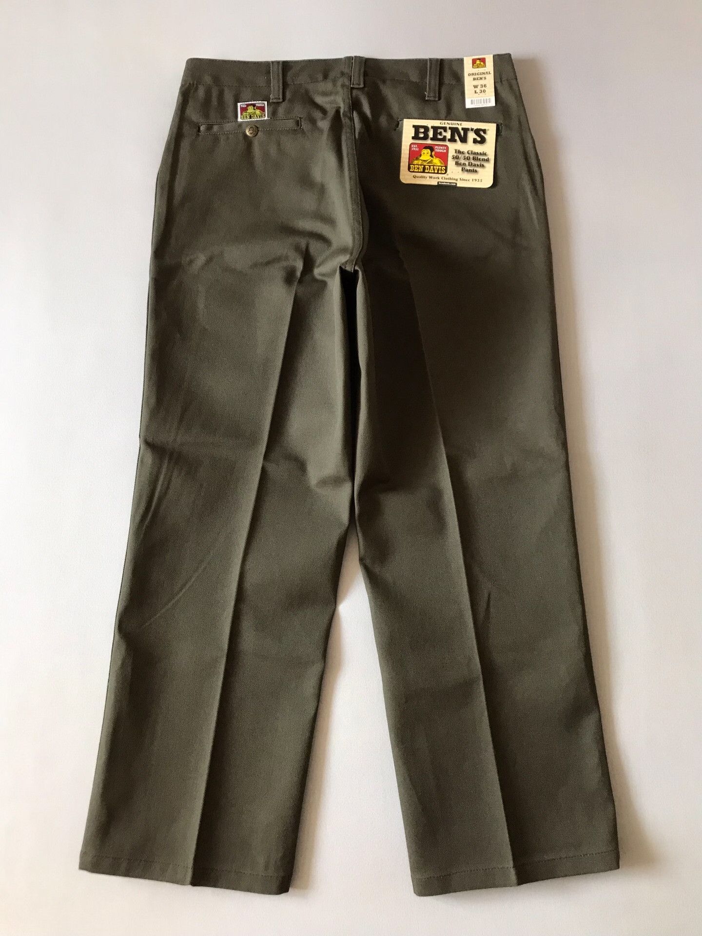 Ben Davis Ben Davis 657 Chino Work Pants W36L30 Size US 36 / EU 52 - 3 Thumbnail