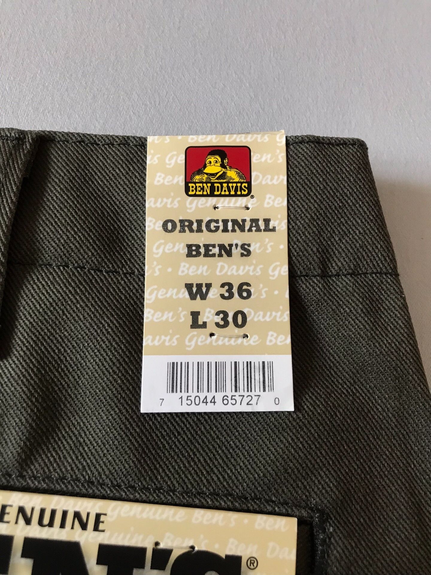 Ben Davis Ben Davis 657 Chino Work Pants W36L30 Size US 36 / EU 52 - 8 Thumbnail