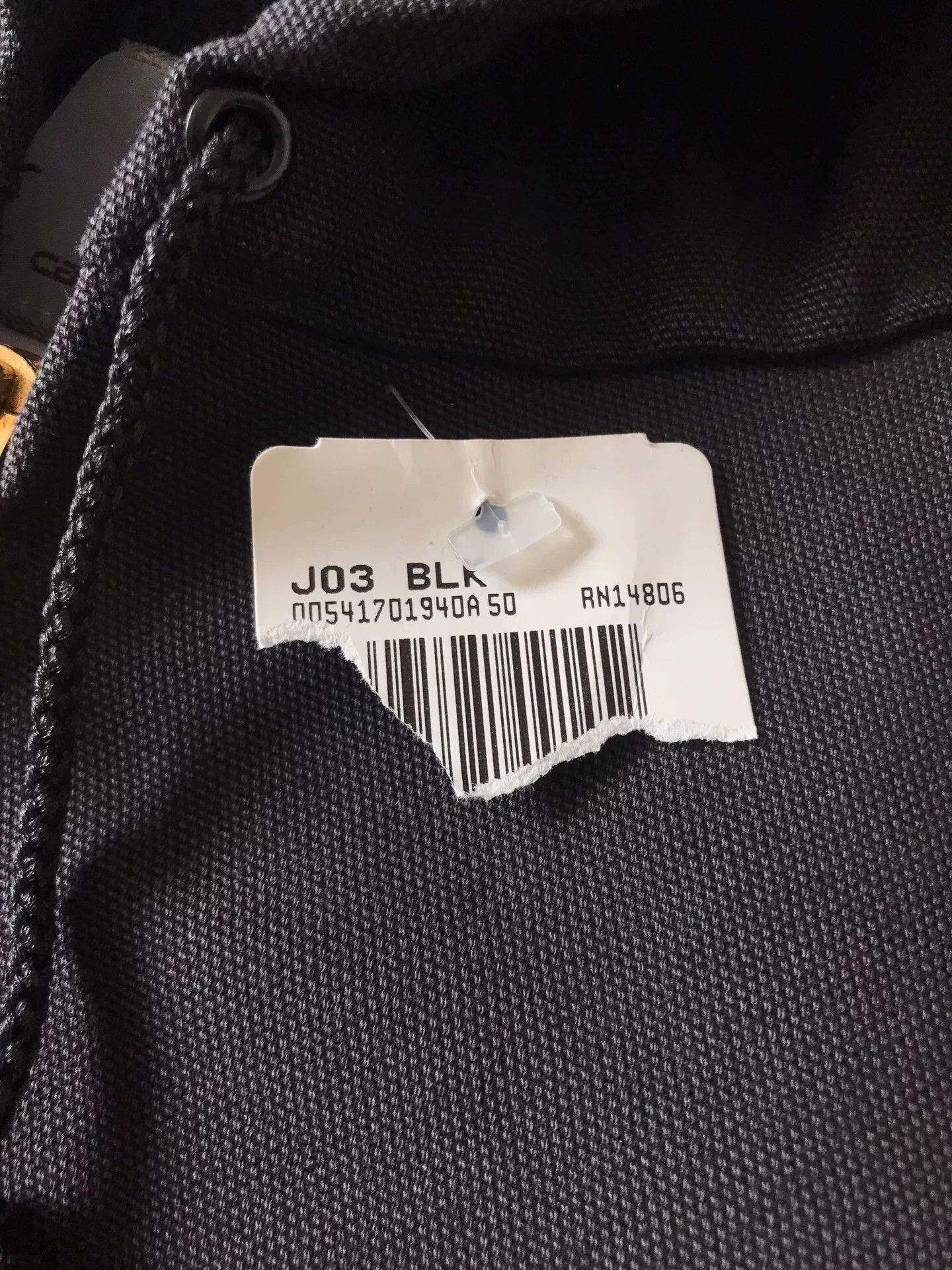 Carhartt Carhartt J03 Black XL Hooded Jacket Size US XL / EU 56 / 4 - 8 Thumbnail