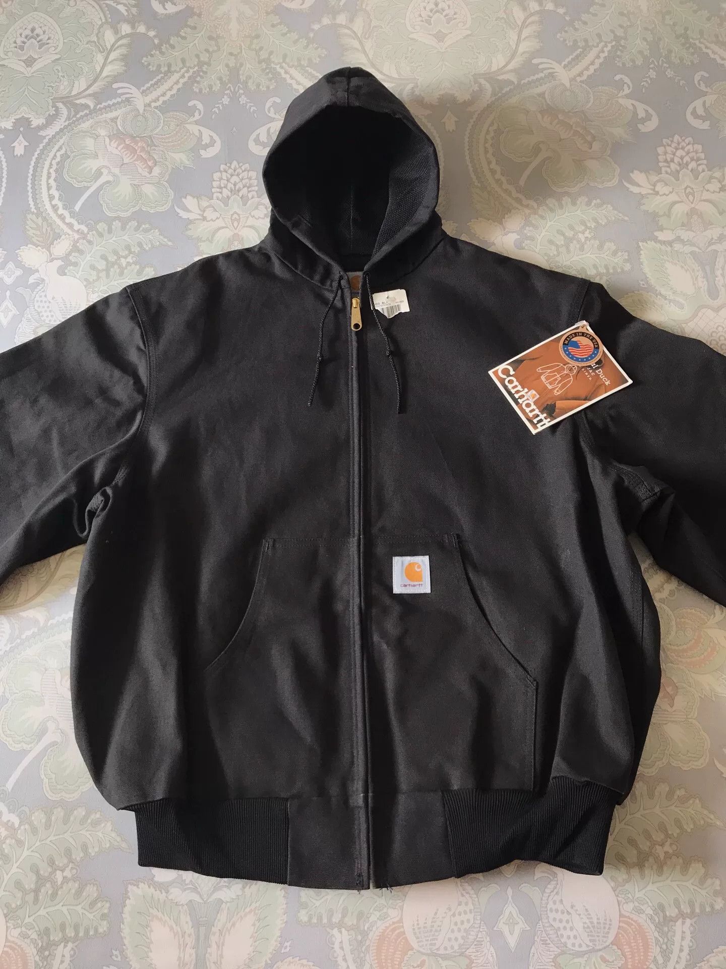 Carhartt Carhartt J03 Black XL Hooded Jacket Size US XL / EU 56 / 4 - 4 Thumbnail
