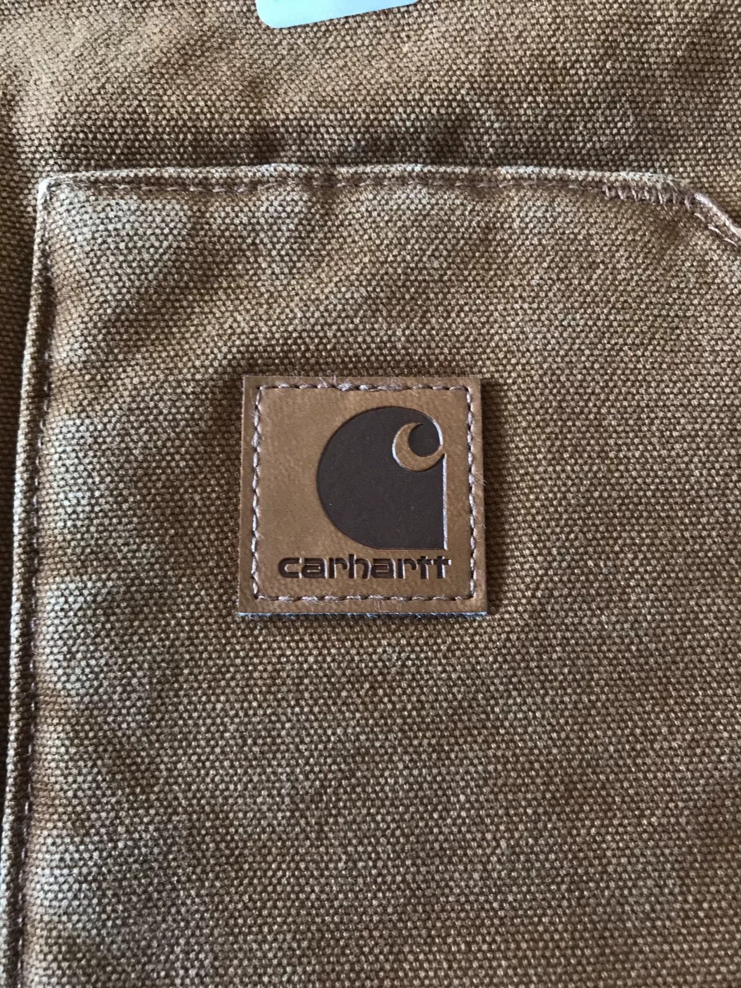 Carhartt Carhartt V02 Brown XL Canvas Vest Size US XL / EU 56 / 4 - 6 Thumbnail