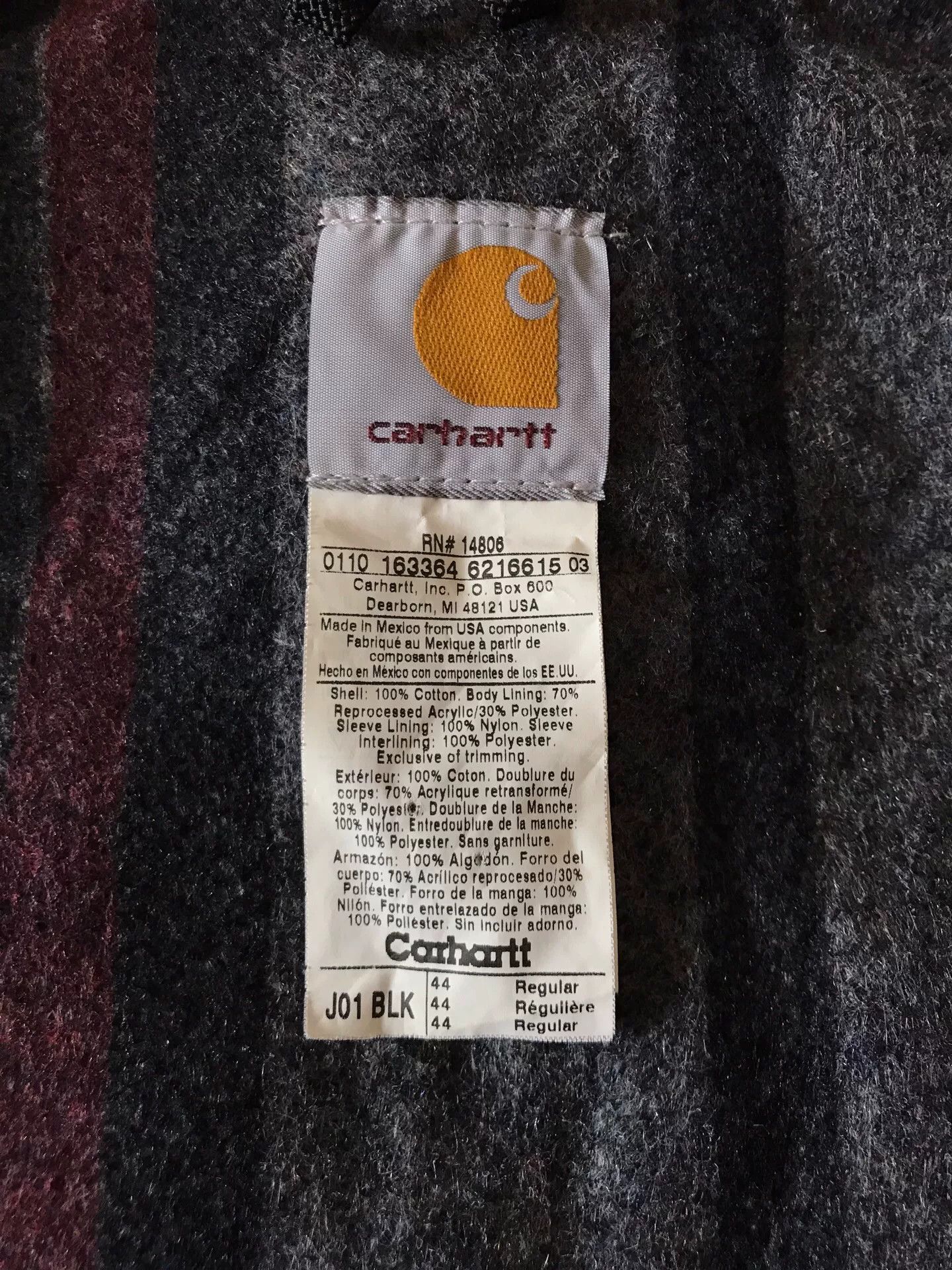 Carhartt Carhartt J01 Detroit Work Jacket Size US S / EU 44-46 / 1 - 9 Thumbnail