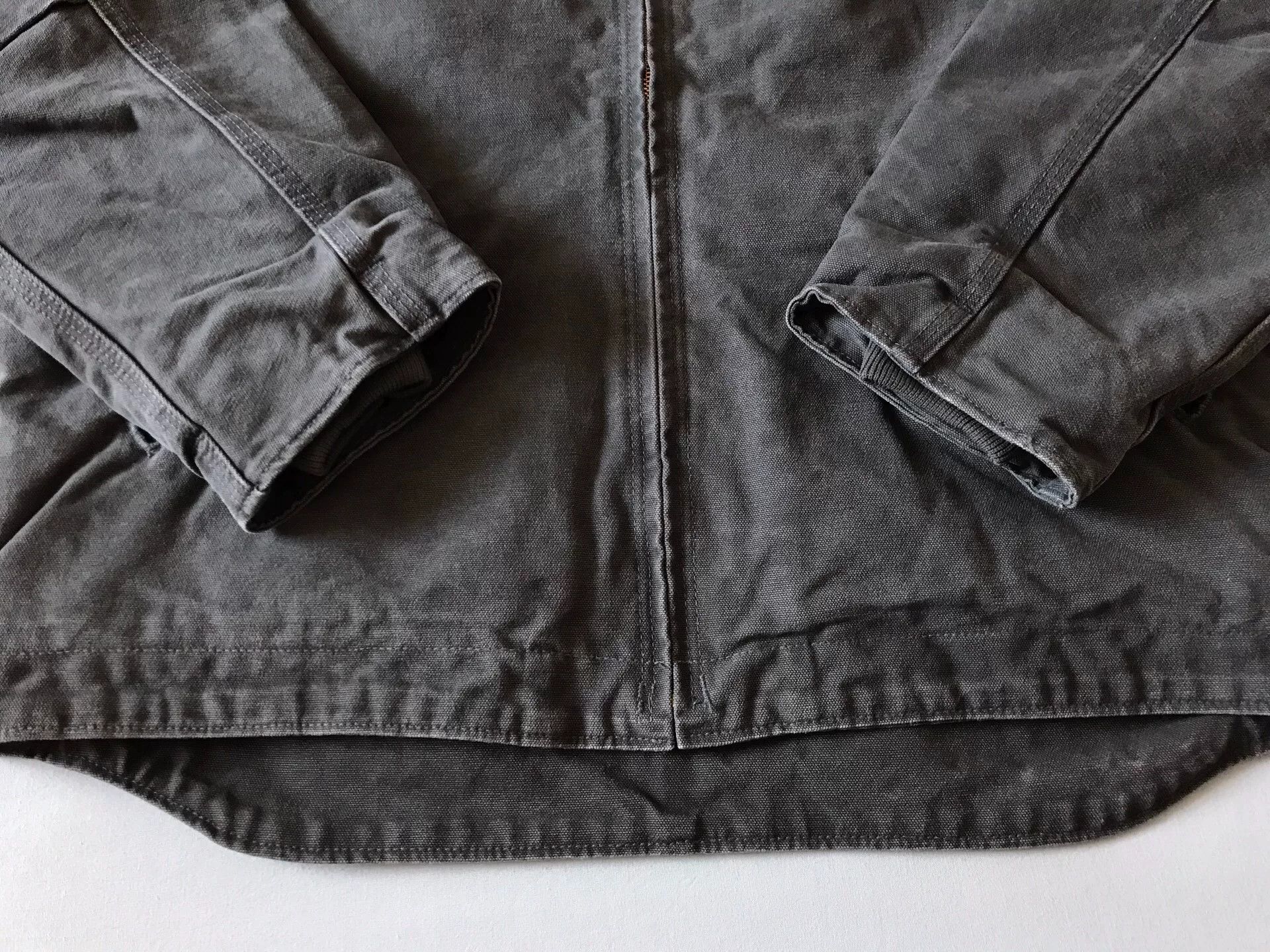 Carhartt Carhartt J141 Hooded Canvas Work Jacket Size US L / EU 52-54 / 3 - 4 Thumbnail