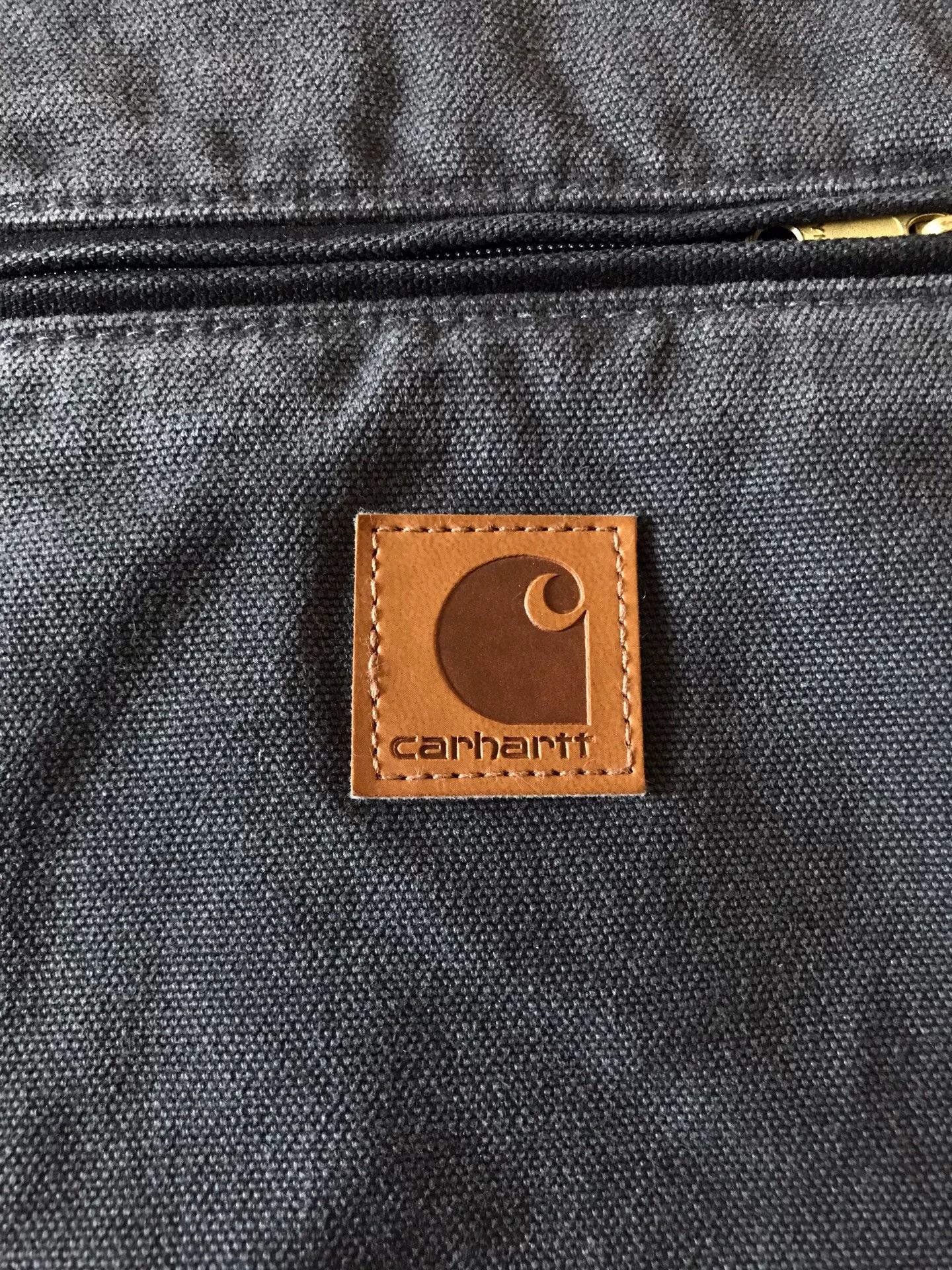 Carhartt Carhartt J141 Hooded Canvas Work Jacket Size US L / EU 52-54 / 3 - 5 Thumbnail