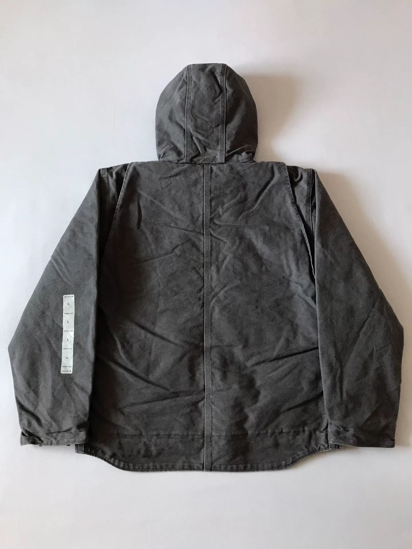 Carhartt Carhartt J141 Hooded Canvas Work Jacket Size US L / EU 52-54 / 3 - 2 Thumbnail