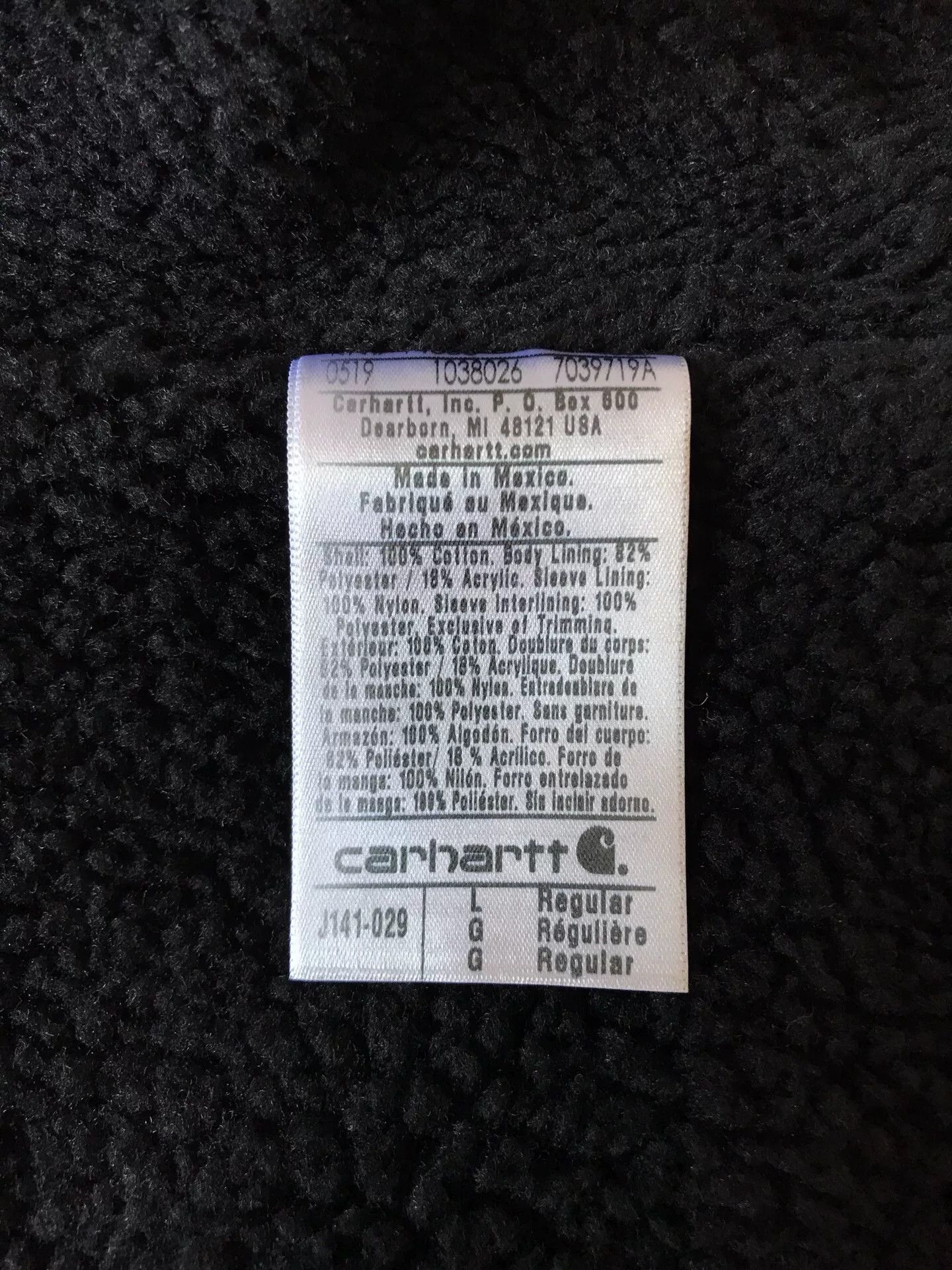 Carhartt Carhartt J141 Hooded Canvas Work Jacket Size US L / EU 52-54 / 3 - 9 Thumbnail