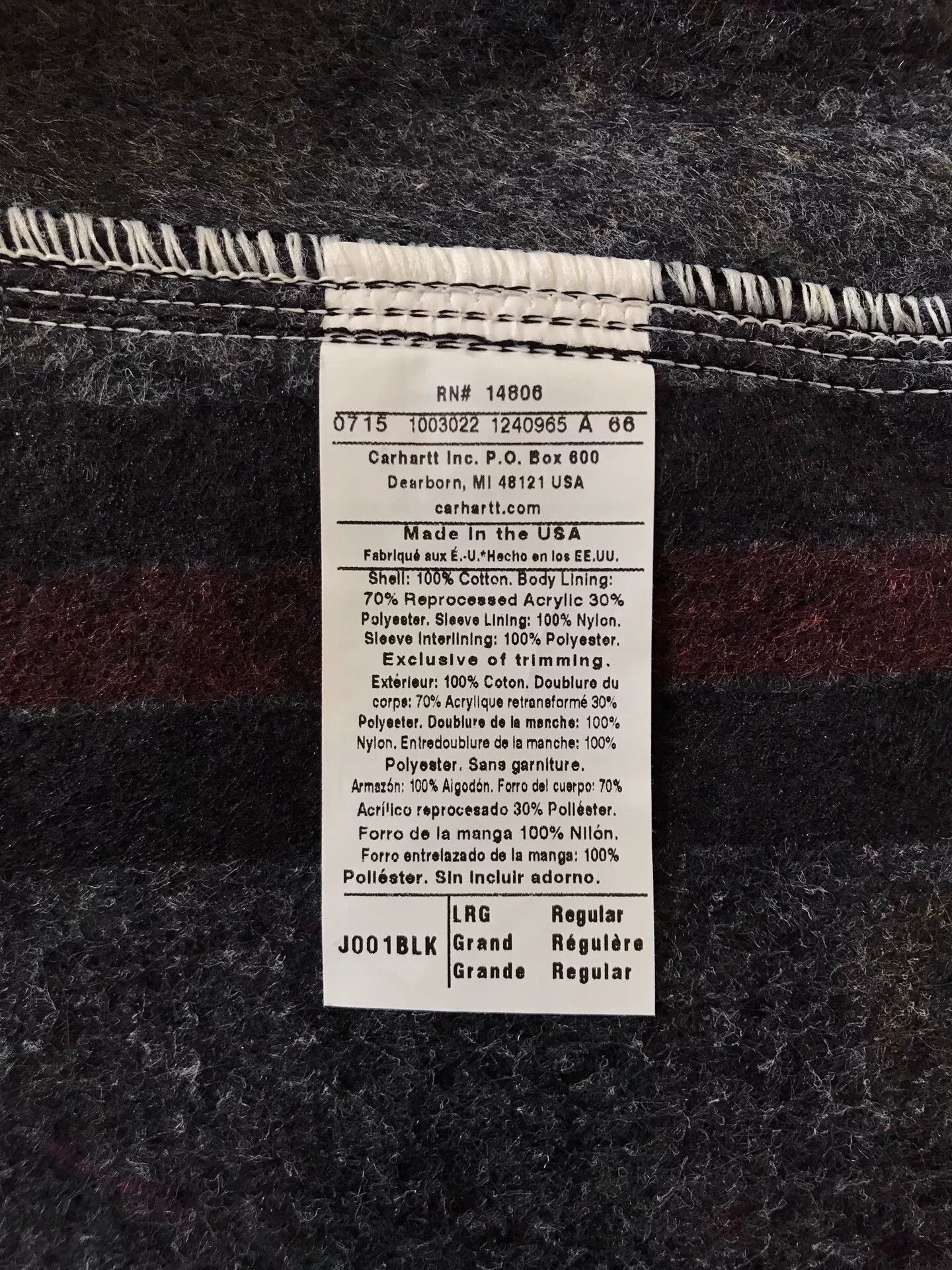 Carhartt Carhartt J001 Detroit Work Jacket Size US L / EU 52-54 / 3 - 9 Thumbnail