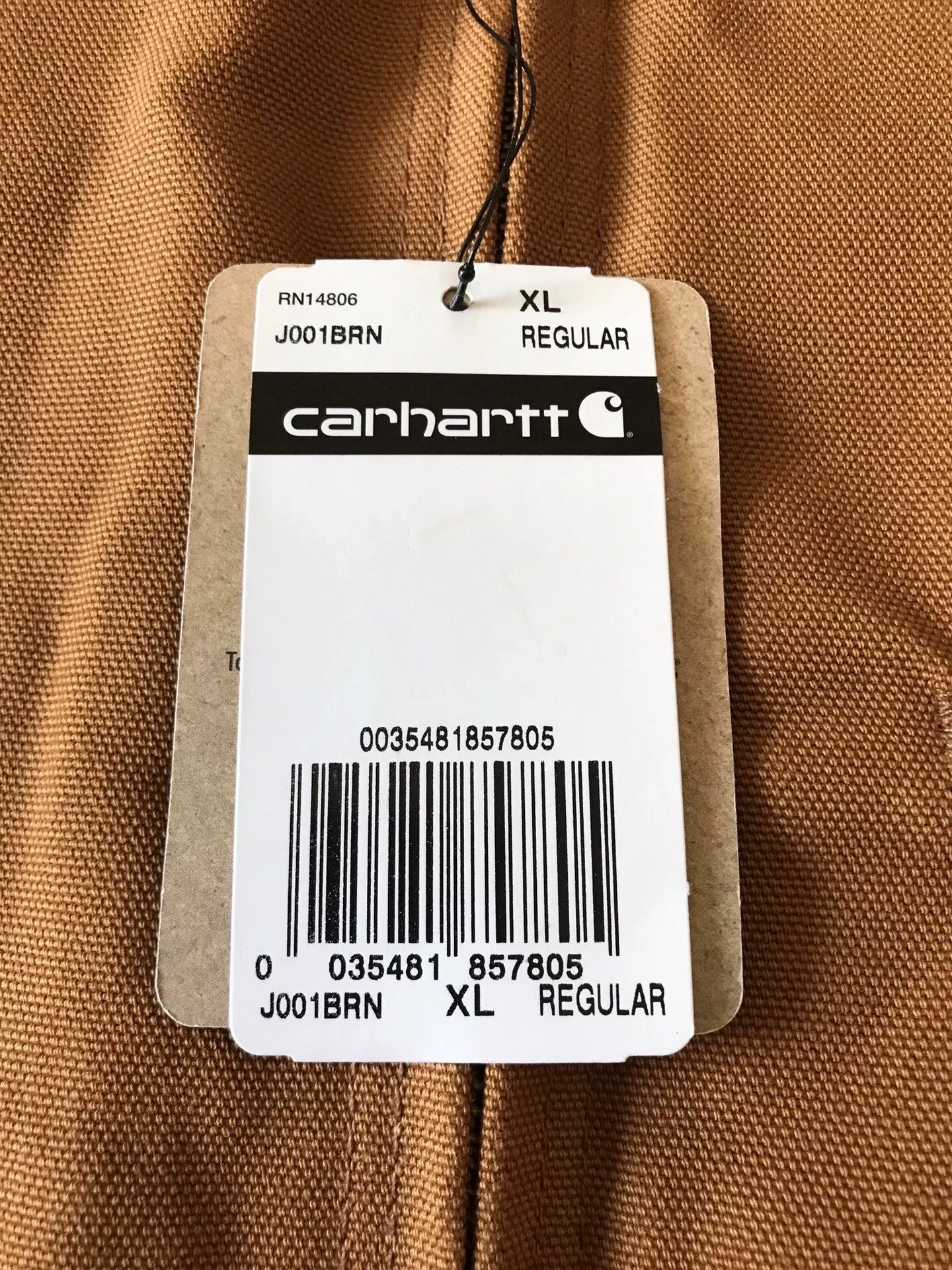 Carhartt Carhartt J001 Detroit Jacket Brown XL Size US XL / EU 56 / 4 - 8 Thumbnail