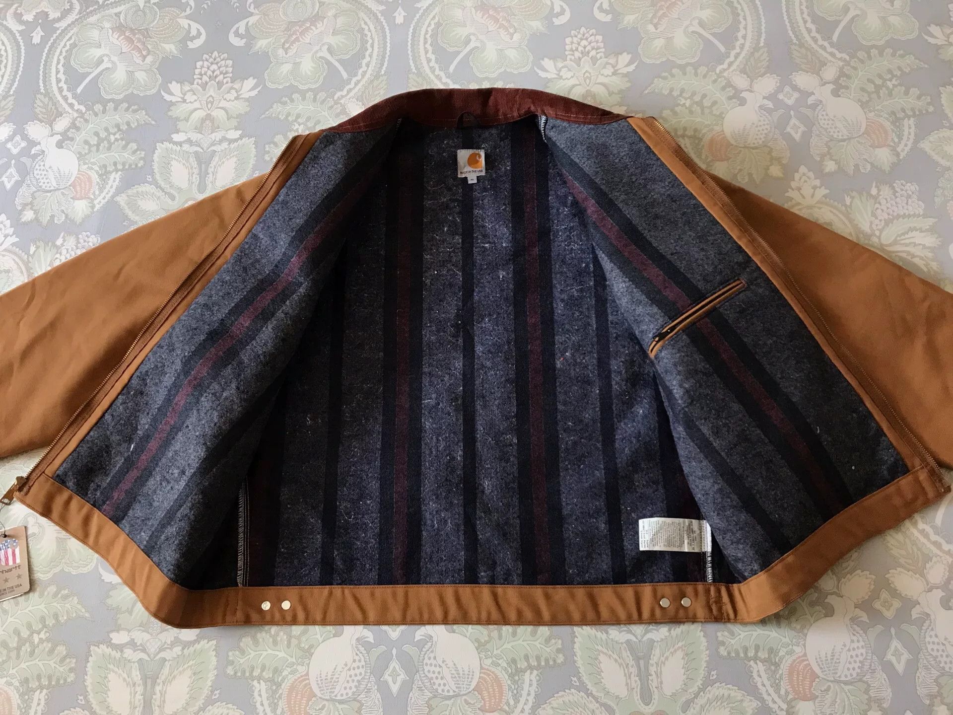 Carhartt Carhartt J001 Detroit Jacket Brown XL Size US XL / EU 56 / 4 - 3 Thumbnail
