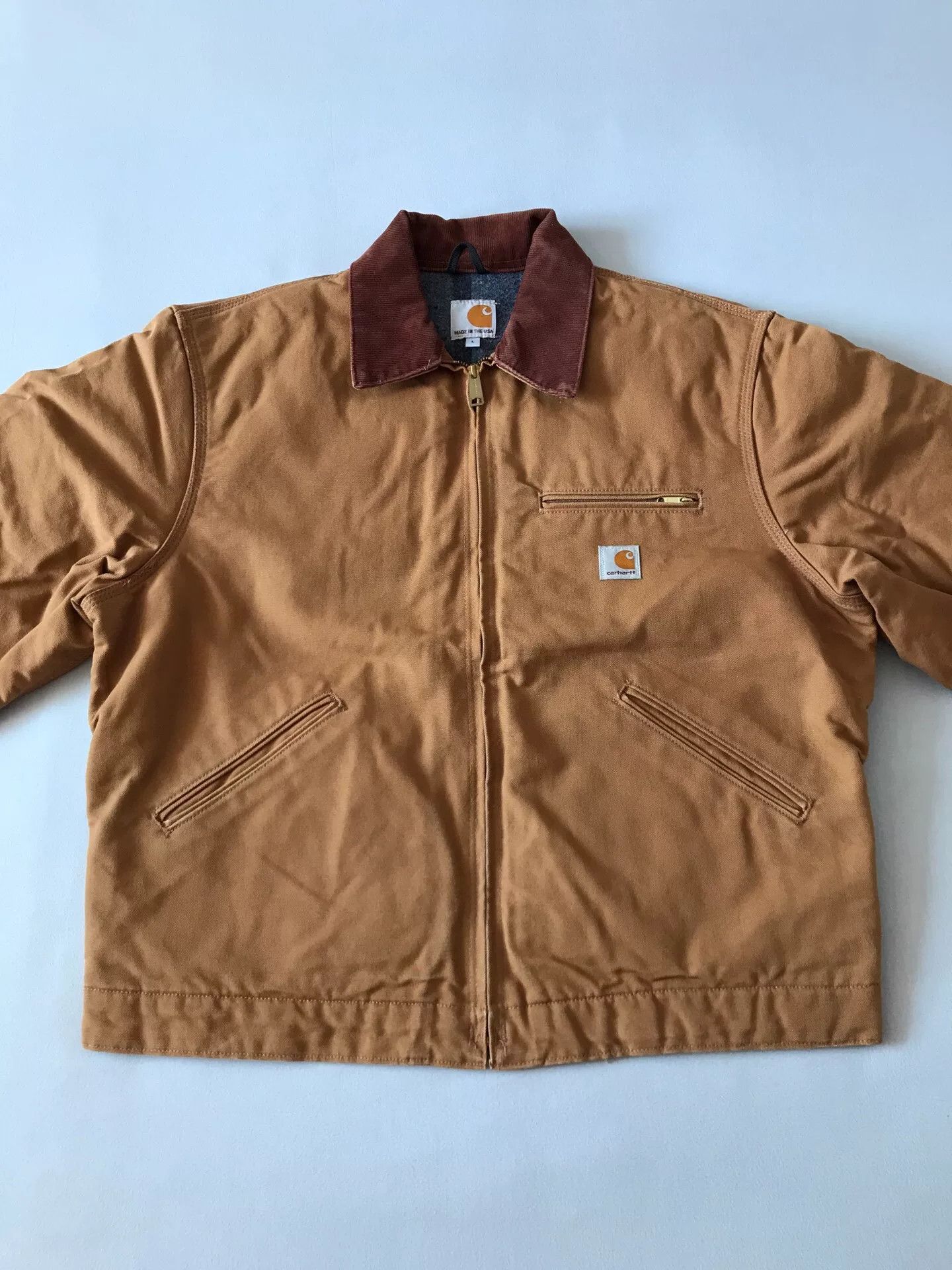 Carhartt Carhartt J001 Detroit Brown Jacket Size US L / EU 52-54 / 3 - 4 Thumbnail