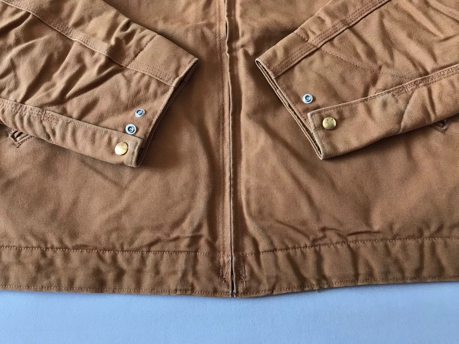 Carhartt Carhartt J001 Detroit Brown Jacket Size US L / EU 52-54 / 3 - 6 Thumbnail