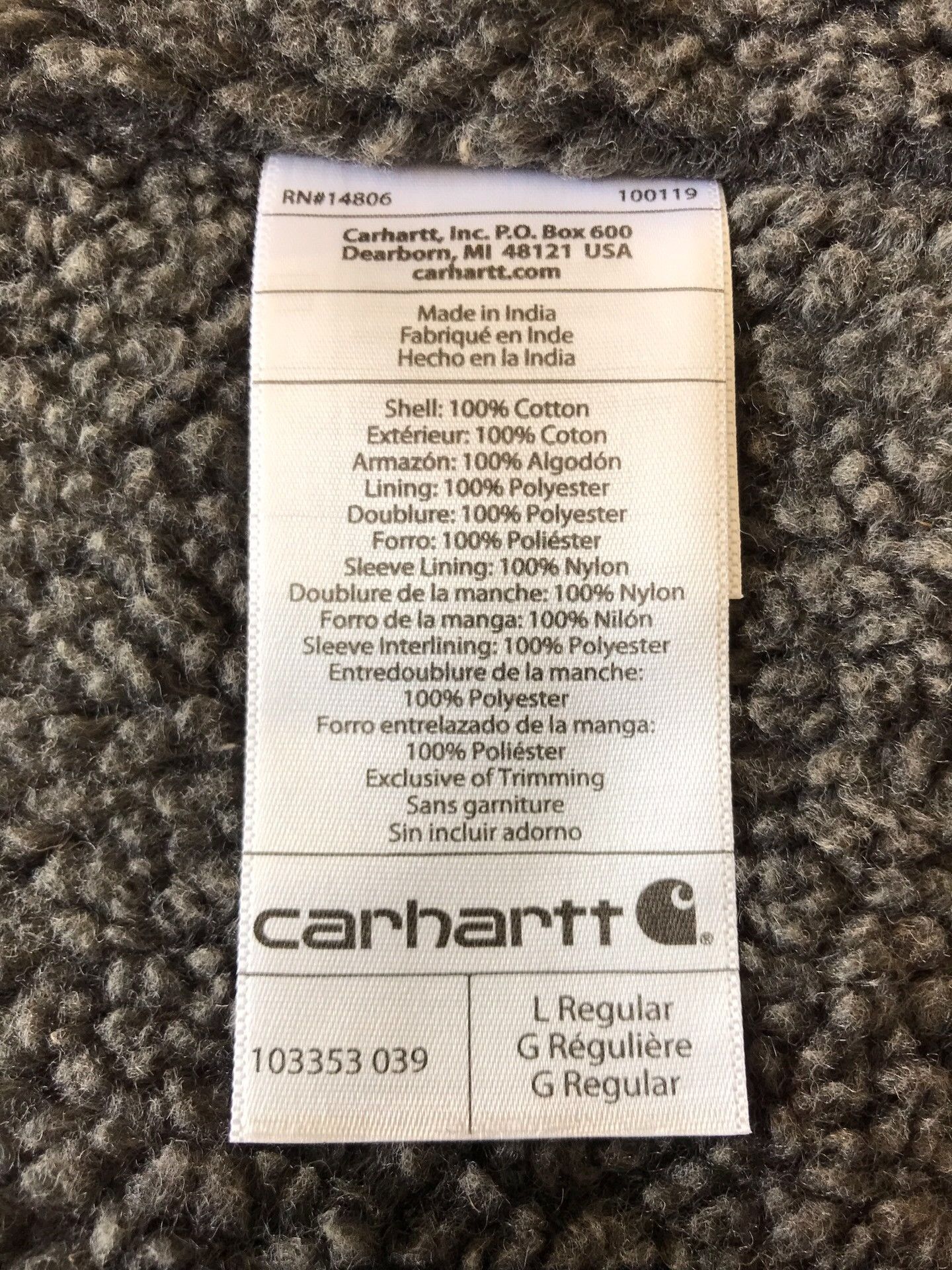 Carhartt Carhartt 103353 Shirt Jacket Size US L / EU 52-54 / 3 - 9 Thumbnail