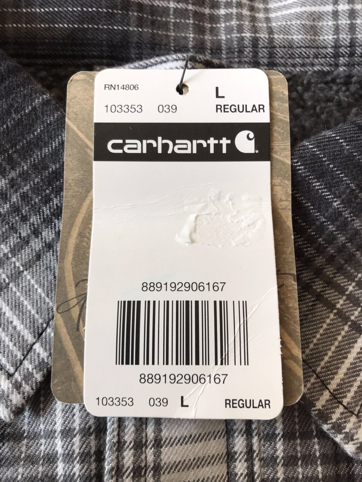 Carhartt Carhartt 103353 Shirt Jacket Size US L / EU 52-54 / 3 - 8 Thumbnail