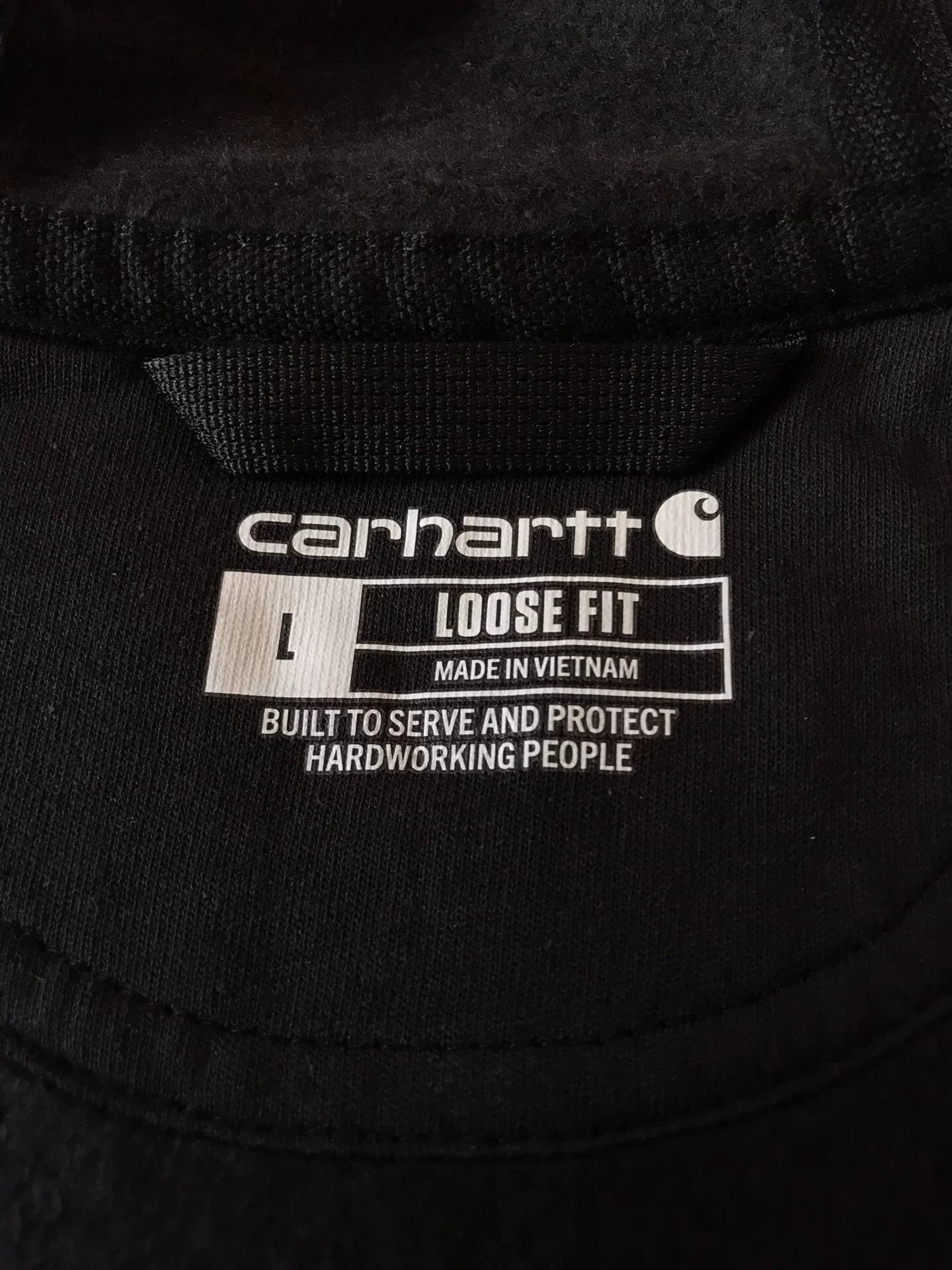 Carhartt Carhartt K122 Black Hooded Zip Sweatshirt Size US L / EU 52-54 / 3 - 6 Thumbnail
