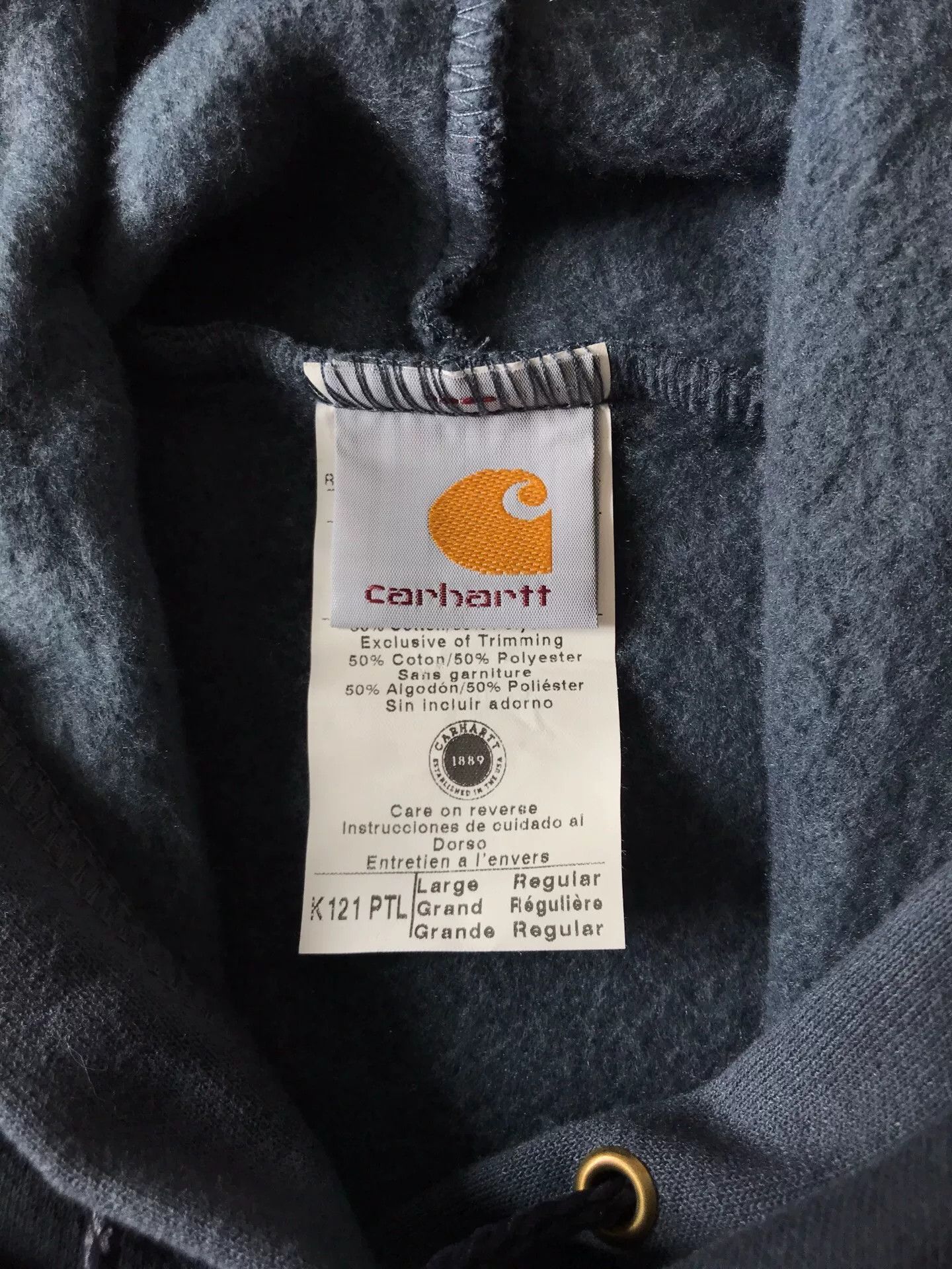 Carhartt Carhartt K121 PTL Hooded Sweatshirt Size US L / EU 52-54 / 3 - 8 Thumbnail