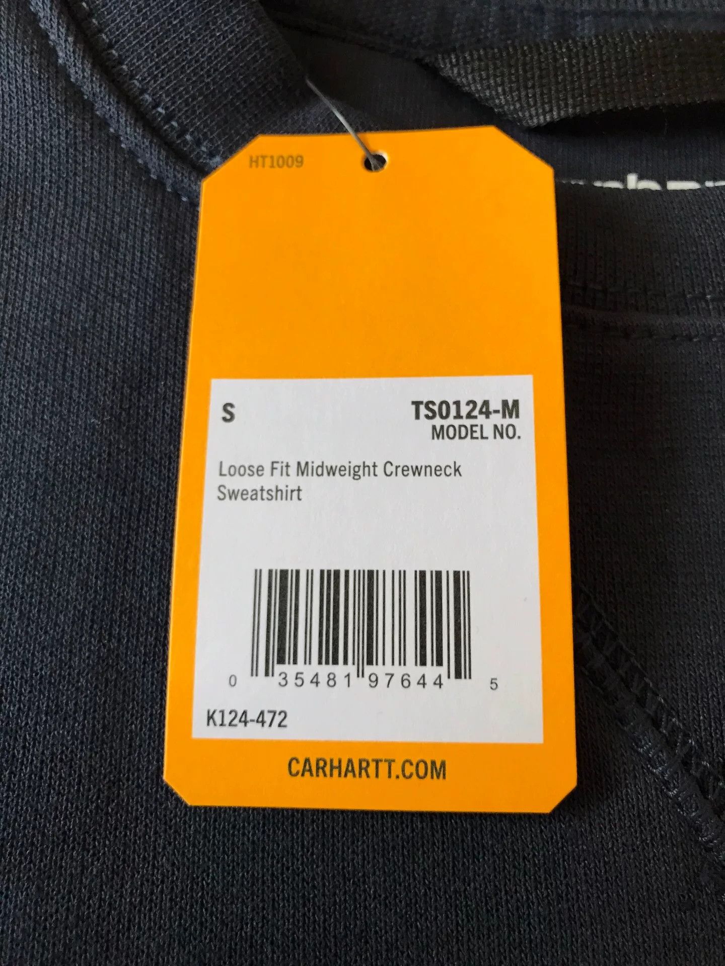 Carhartt Carhartt K124 472 Crewneck Sweatshirt Size US S / EU 44-46 / 1 - 7 Thumbnail