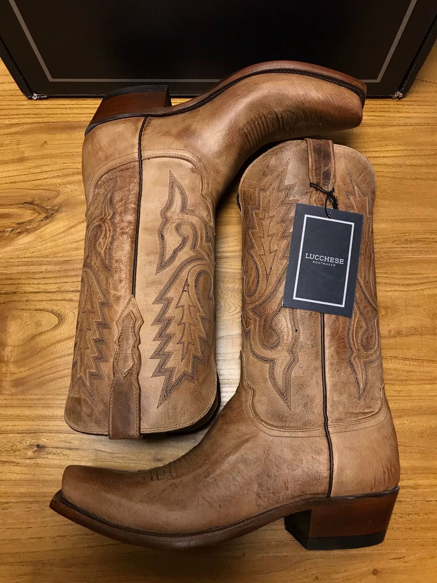 Lucchese Lucchese Western Cowboy Boots US 9EE Size US 9 / EU 42 - 4 Thumbnail