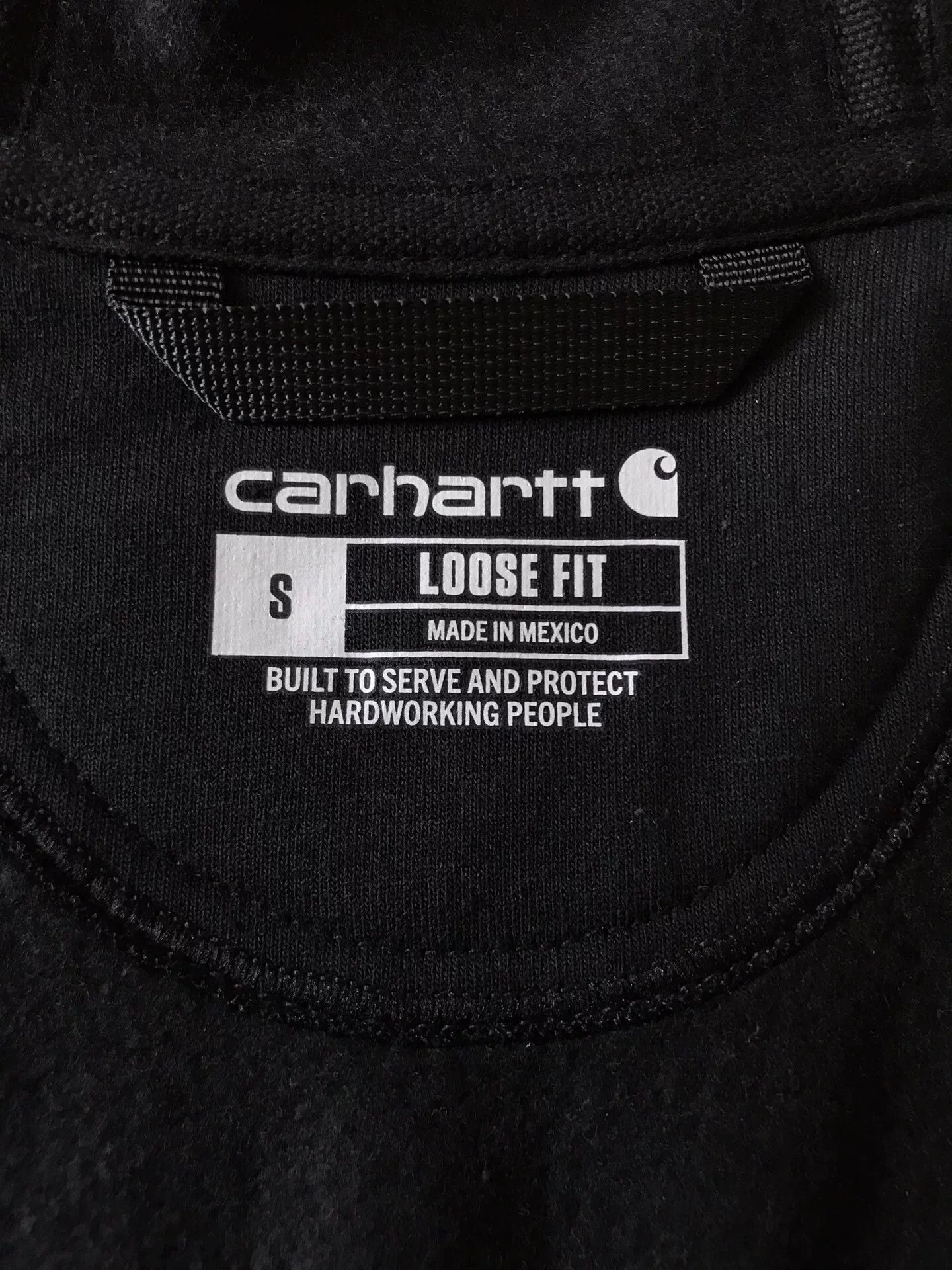 Carhartt Carhartt K122 Black Hooded Zip Sweatshirt Size US S / EU 44-46 / 1 - 6 Thumbnail