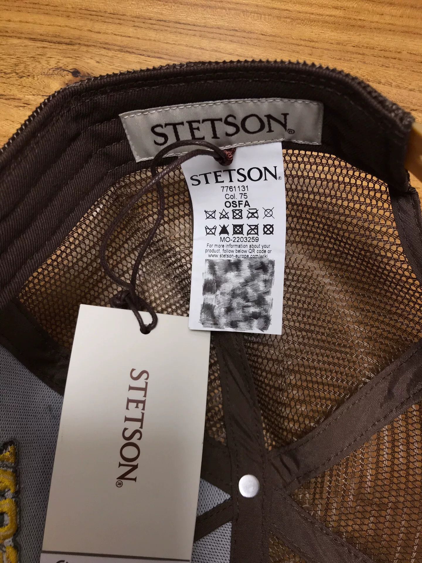 Stetson Stetson Embroidered Trucker Baseball Cap Size ONE SIZE - 7 Thumbnail