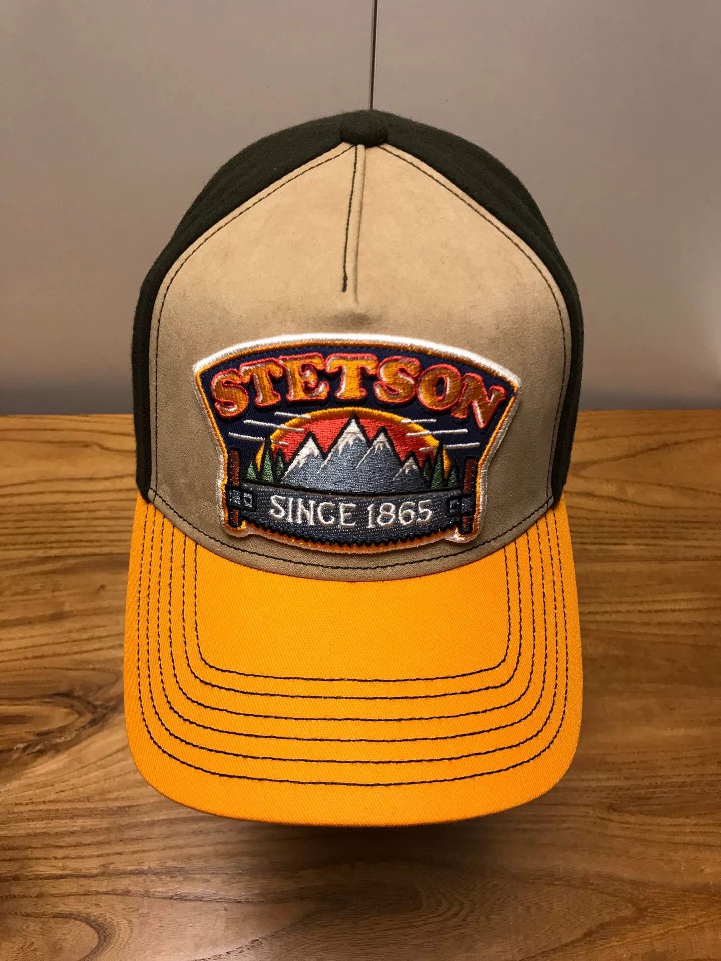 Stetson Stetson Sawtooth Mountain Embroidered Trucker Cap Size ONE SIZE - 4 Thumbnail