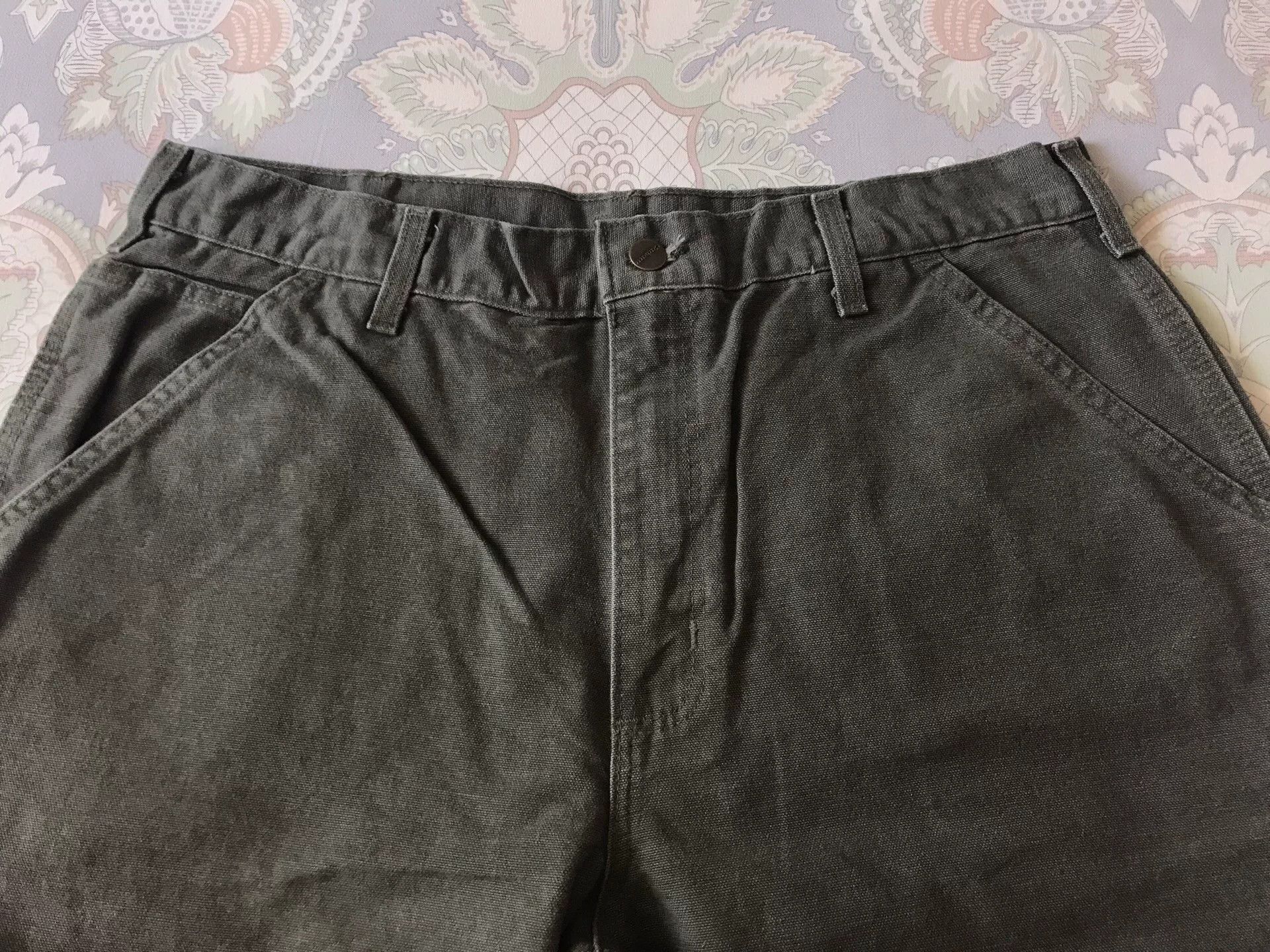 Carhartt Carhartt B11 MOS Canvas Work Pants W36L30 Size US 36 / EU 52 - 4 Thumbnail