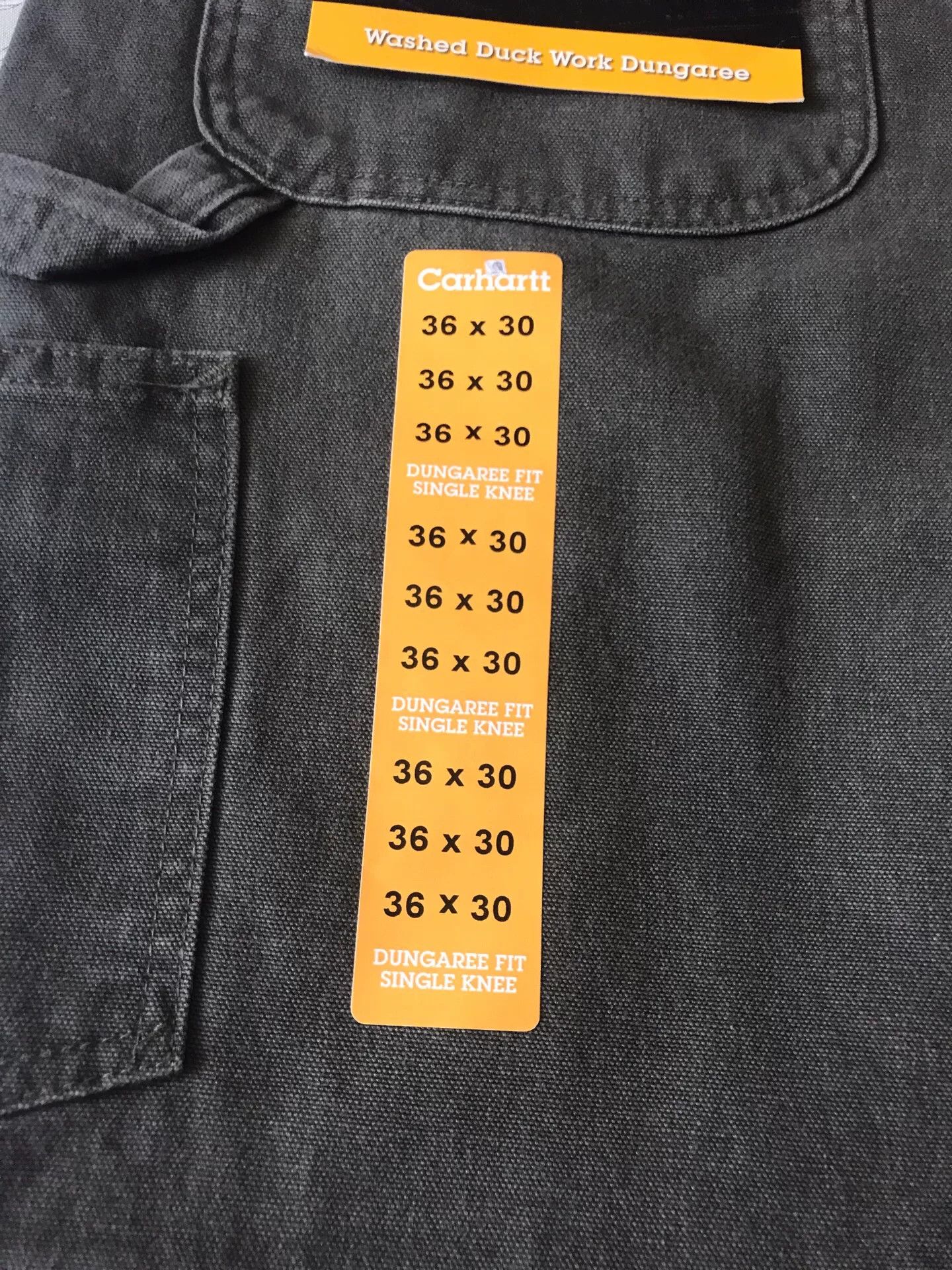 Carhartt Carhartt B11 MOS Canvas Work Pants W36L30 Size US 36 / EU 52 - 7 Thumbnail