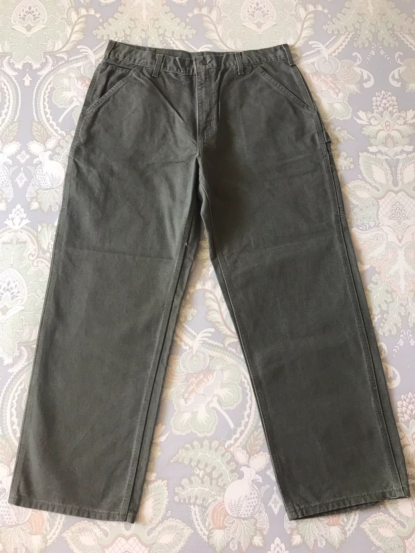 Carhartt Carhartt B11 MOS Canvas Work Pants W36L30 Size US 36 / EU 52 - 2 Thumbnail