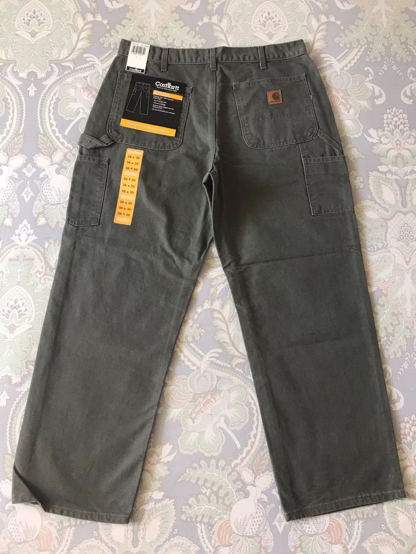 Carhartt Carhartt B11 MOS Canvas Work Pants W36L30 Size US 36 / EU 52 - 3 Thumbnail