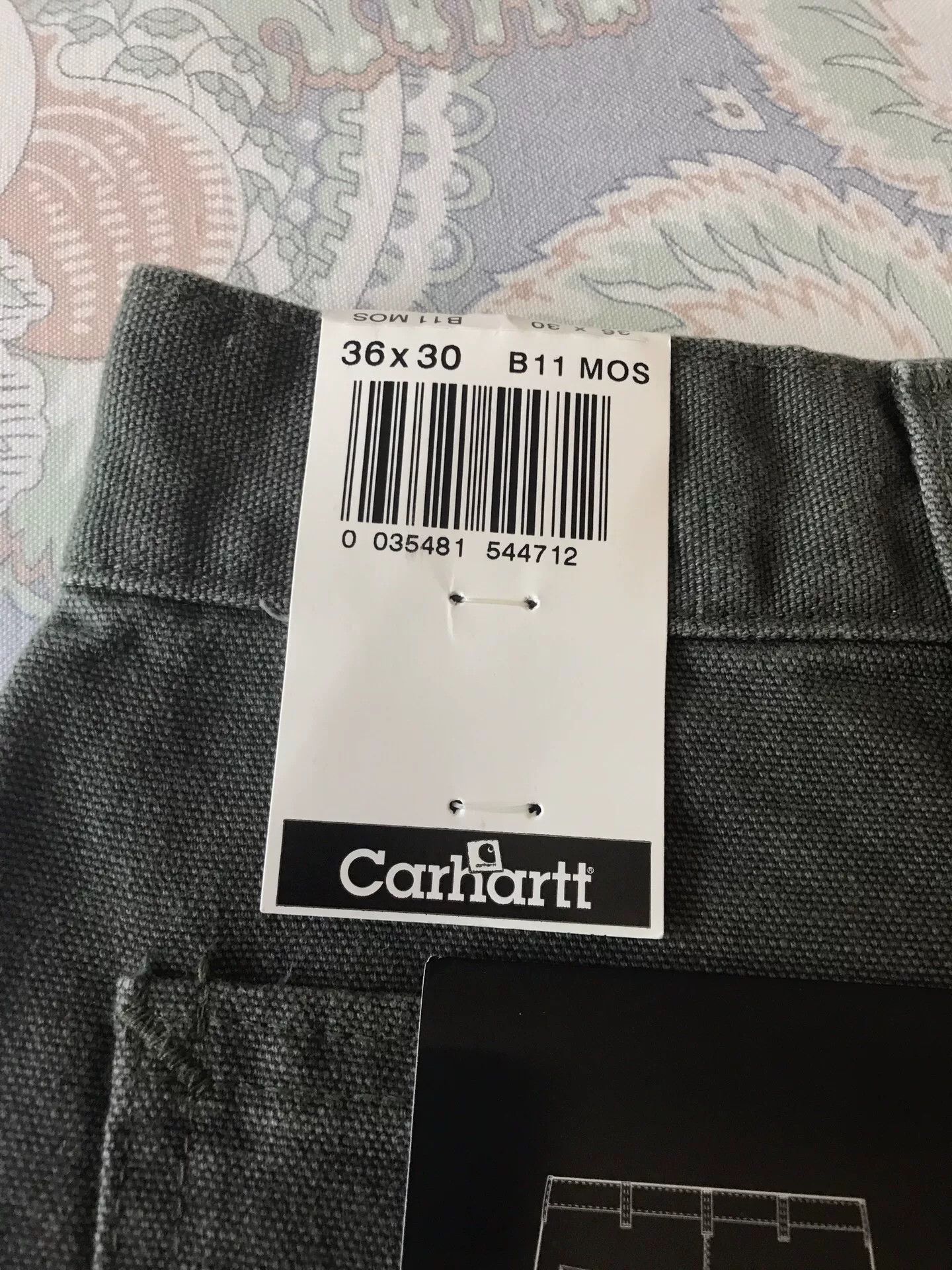 Carhartt Carhartt B11 MOS Canvas Work Pants W36L30 Size US 36 / EU 52 - 8 Thumbnail