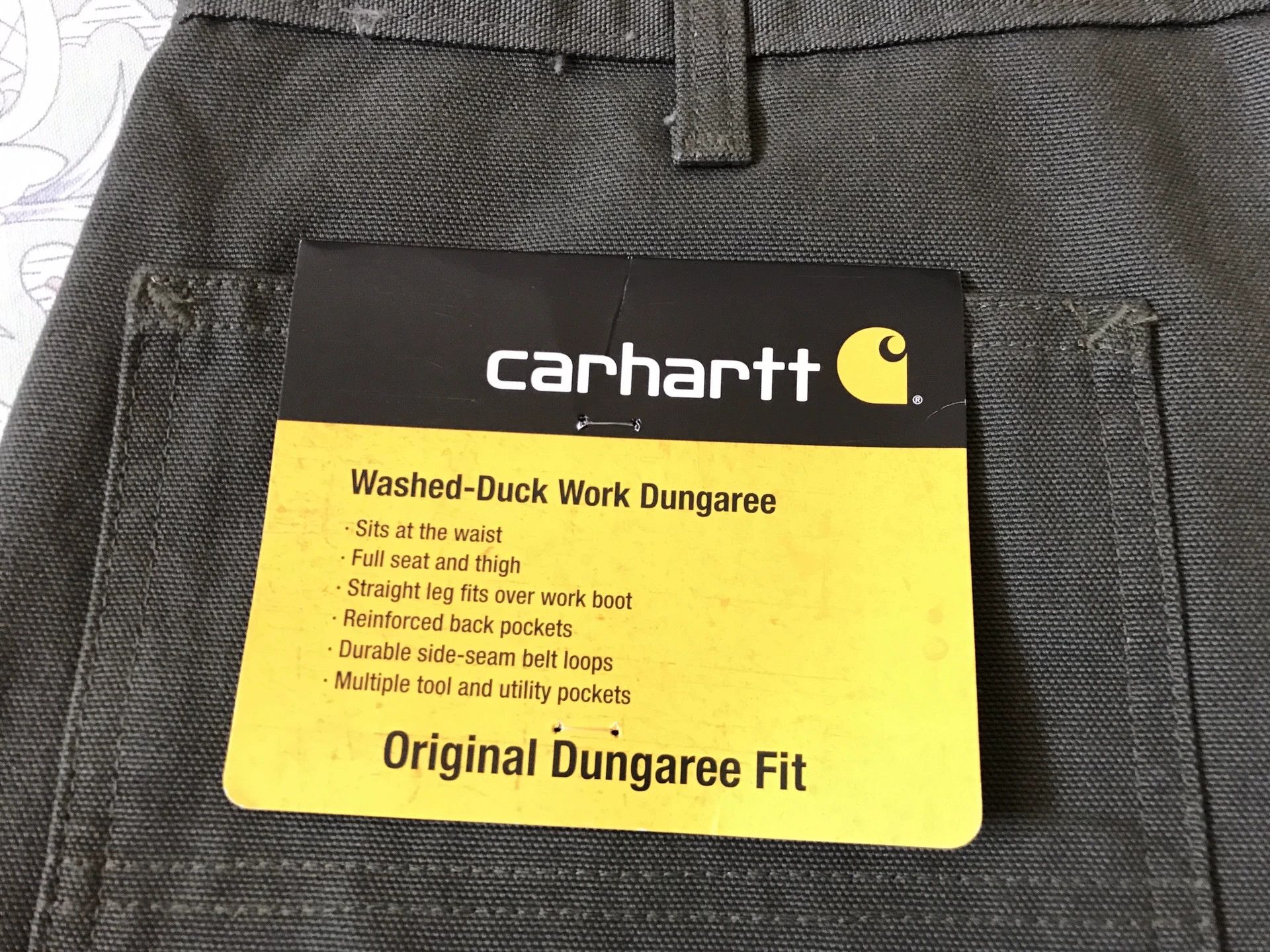 Carhartt Carhartt B11 MOS Work Pants W36L34 Size US 36 / EU 52 - 7 Thumbnail